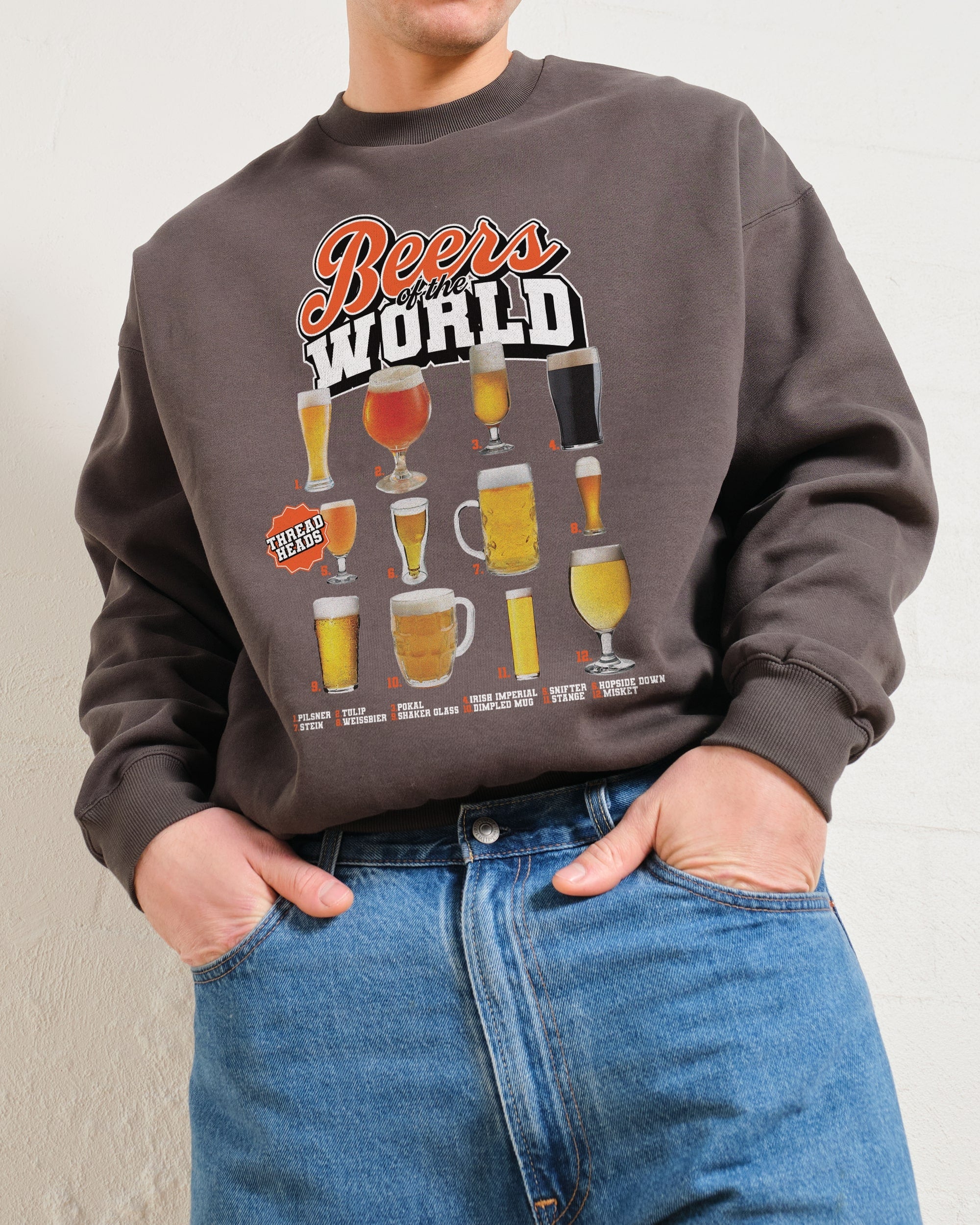 Beers of the World Sweatshirt Australia Online