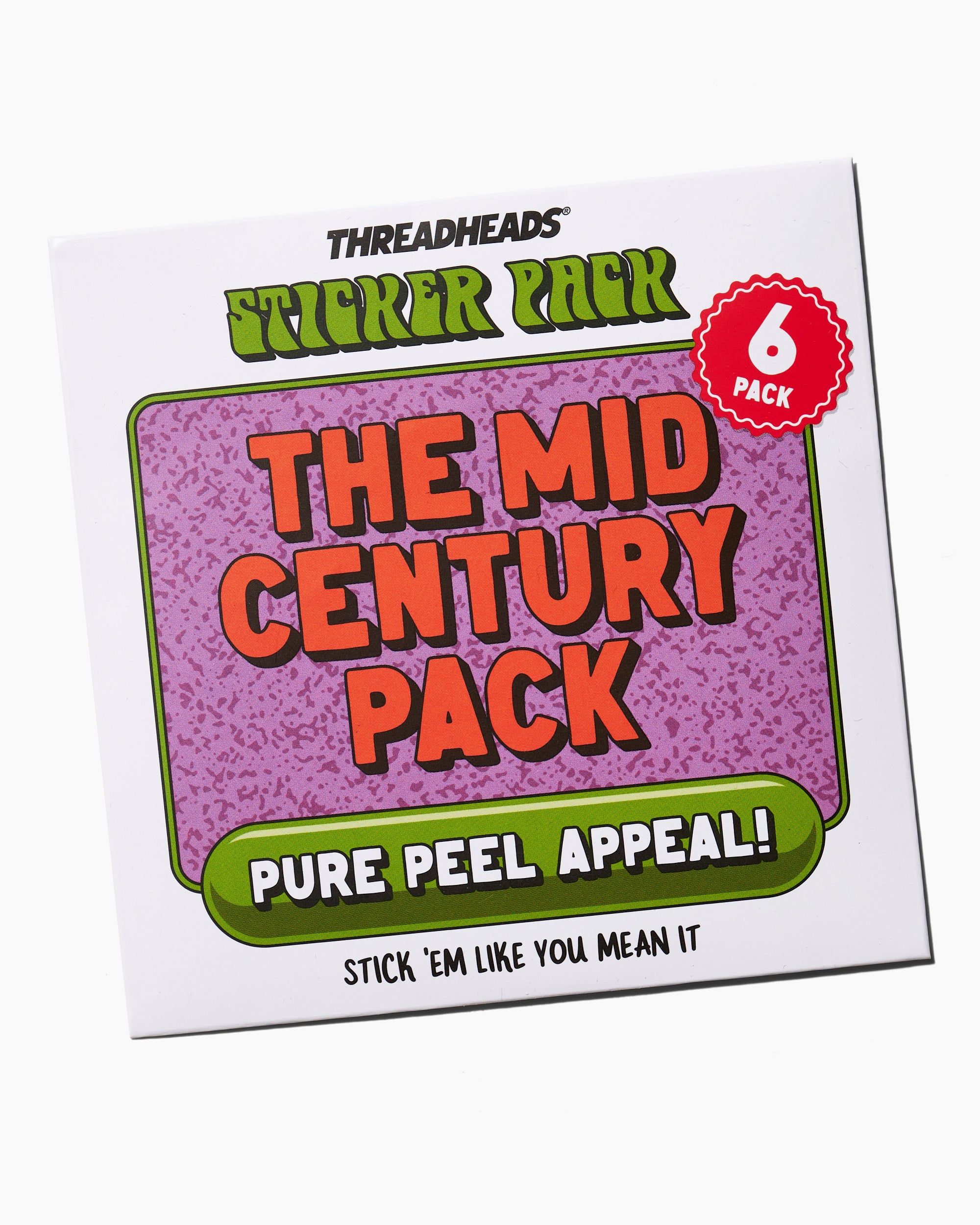 The Mid Century Sticker Pack
