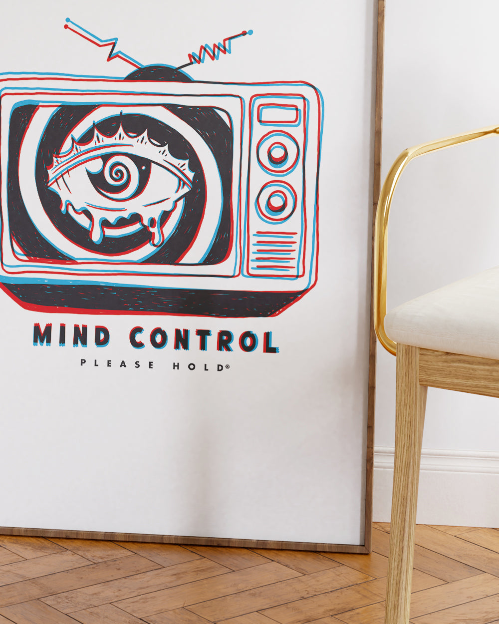 Mind Control Art Print