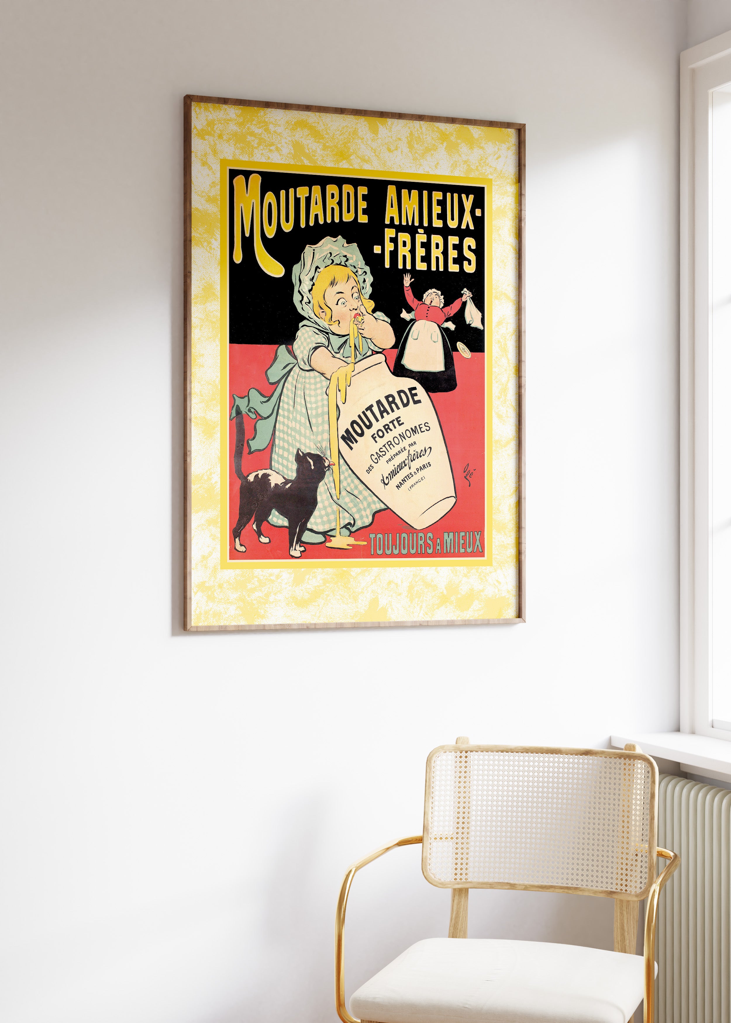 Moutarde Art Print