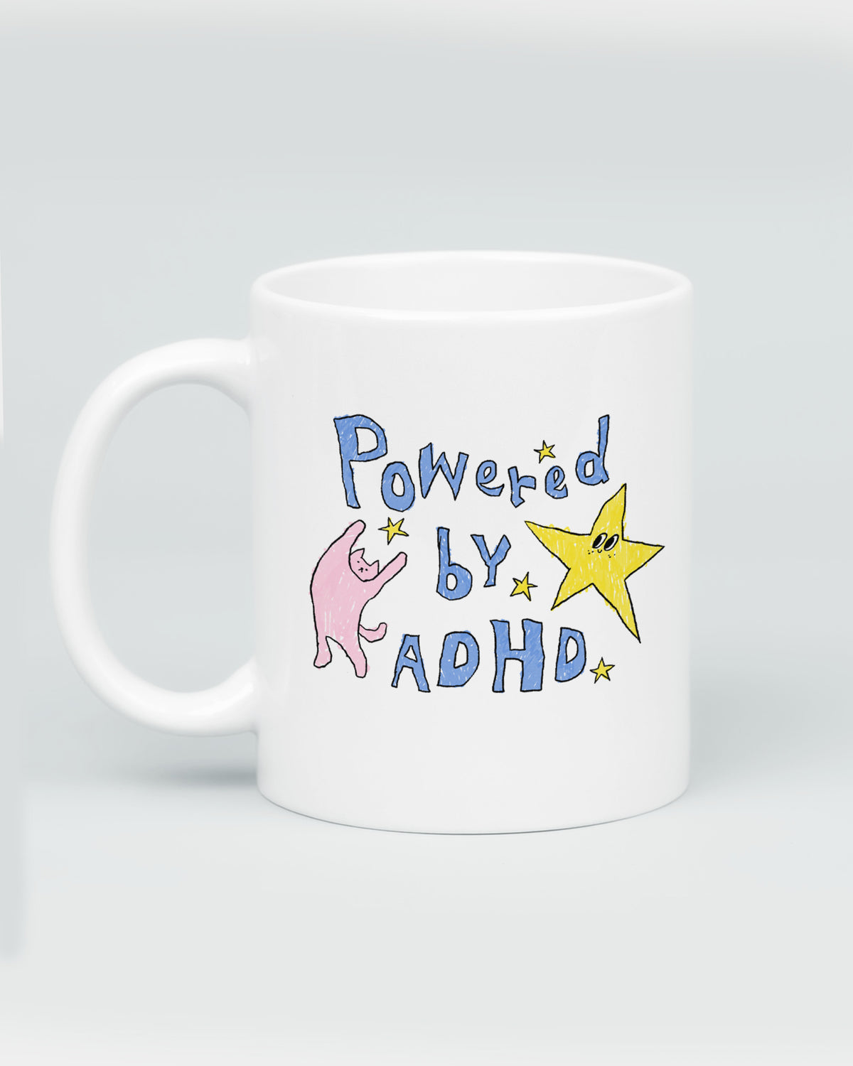 Powered by ADHD Mug