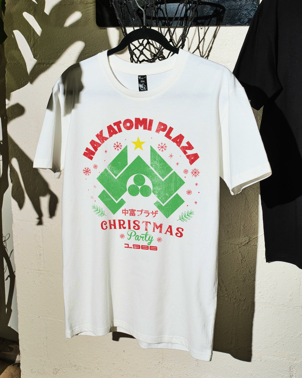 Nakatomi Christmas Party 1988 T-Shirt Australia Online #colour_white