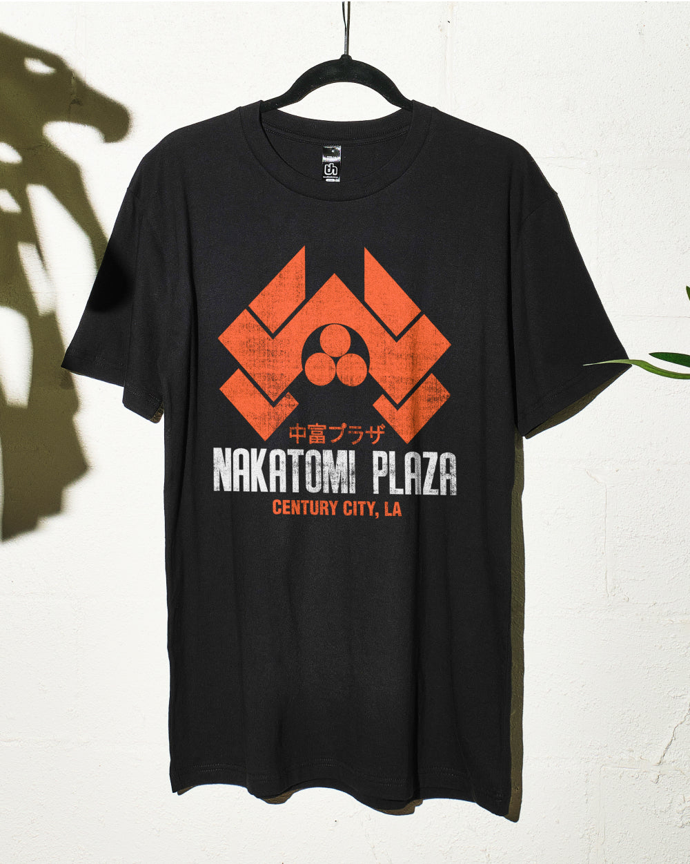 Nakatomi Plaza T-Shirt Australia Online #colour_black