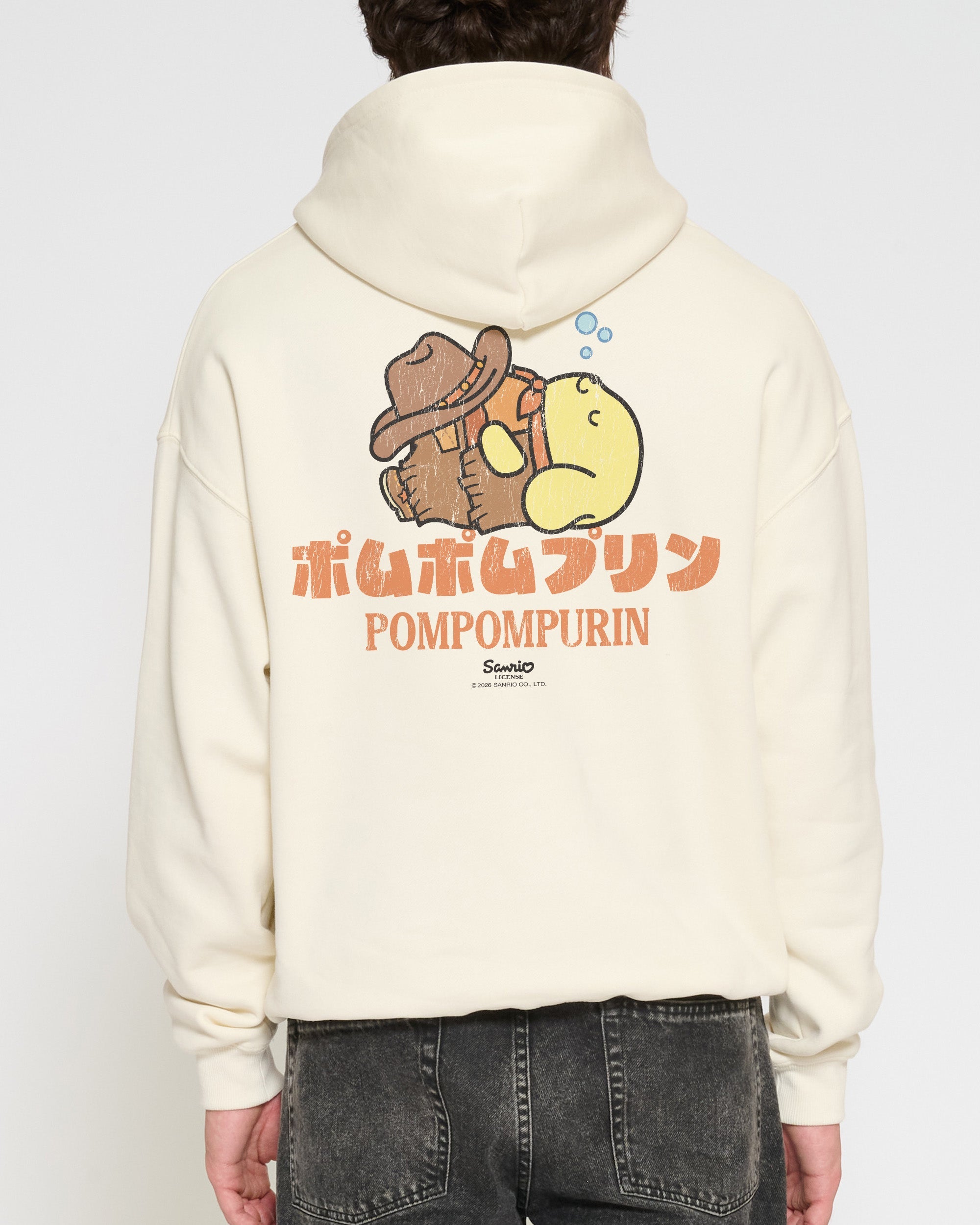 Pompompurin Yeehaw Hoodie Official Hello Kitty and Friends collab Threadheads