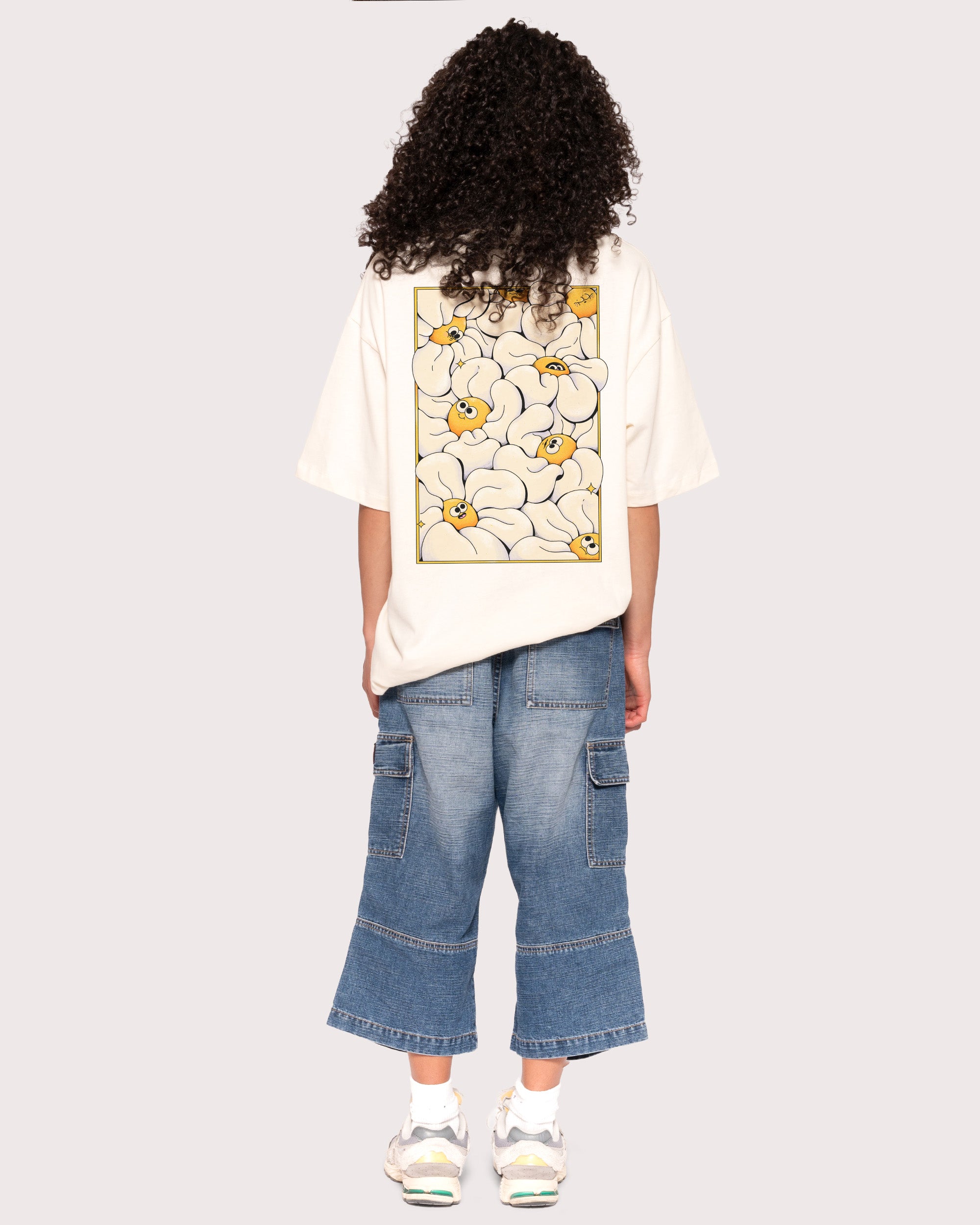 Among The Daisies Front And Back Oversized Tee | Threadheads USA