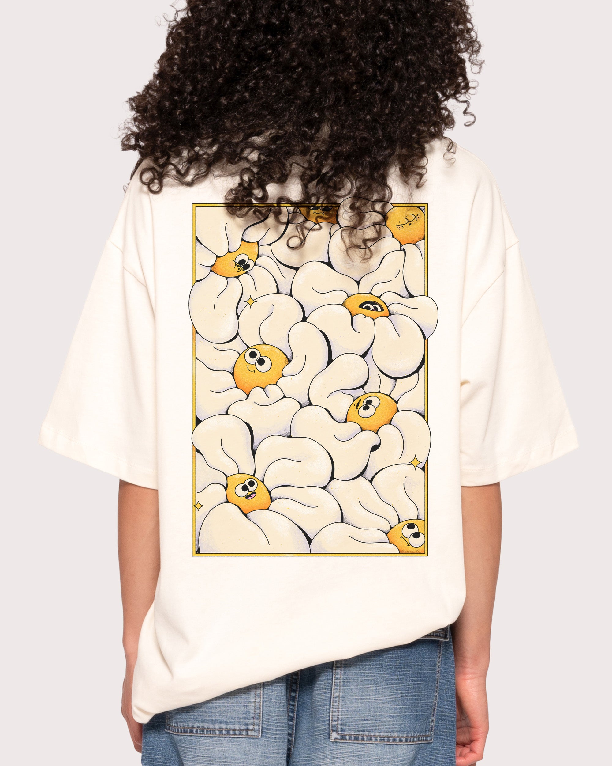 Among The Daisies Front And Back Oversized Tee | Threadheads USA