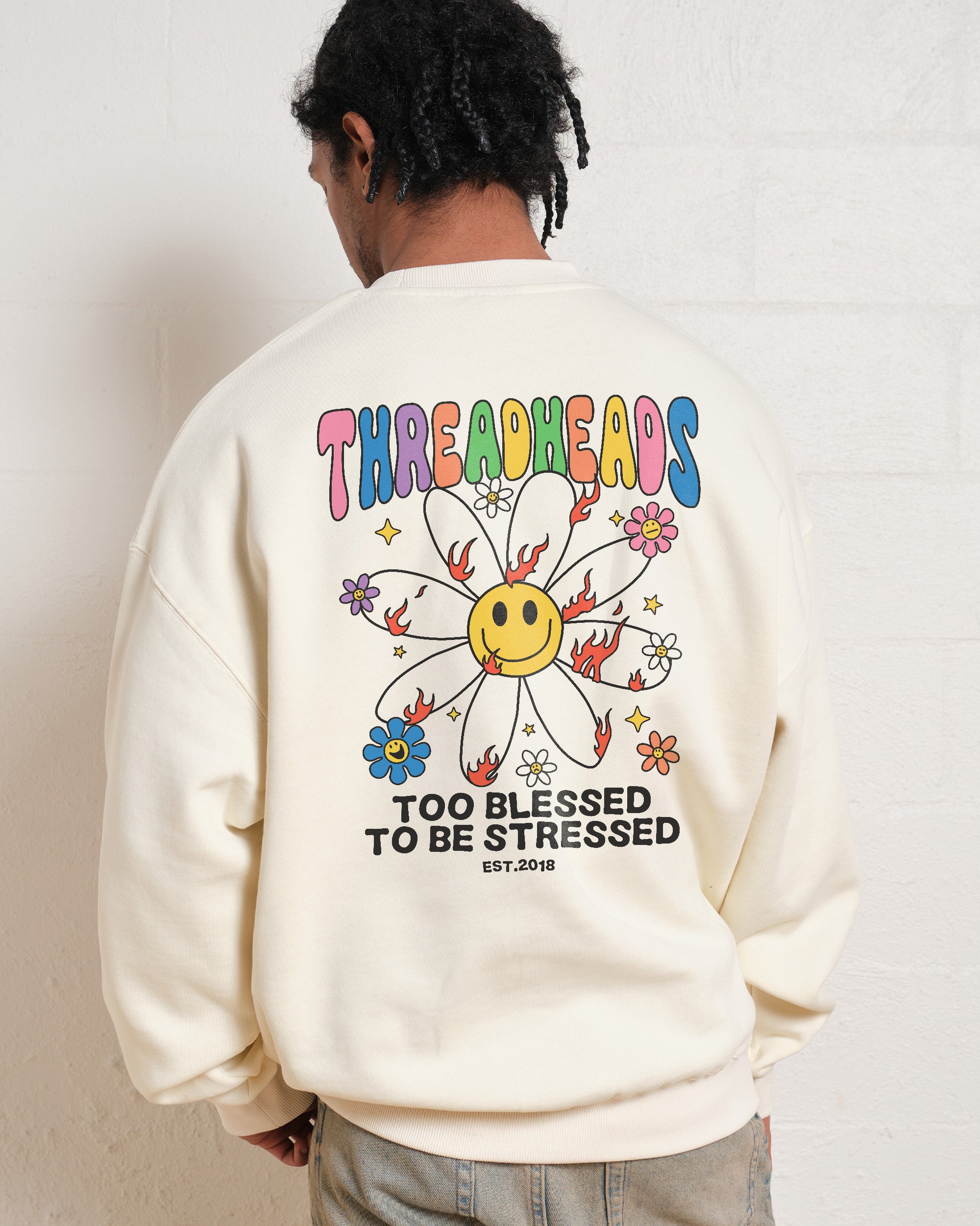 Too Blessed to be Stressed Sweatshirt Australia Online