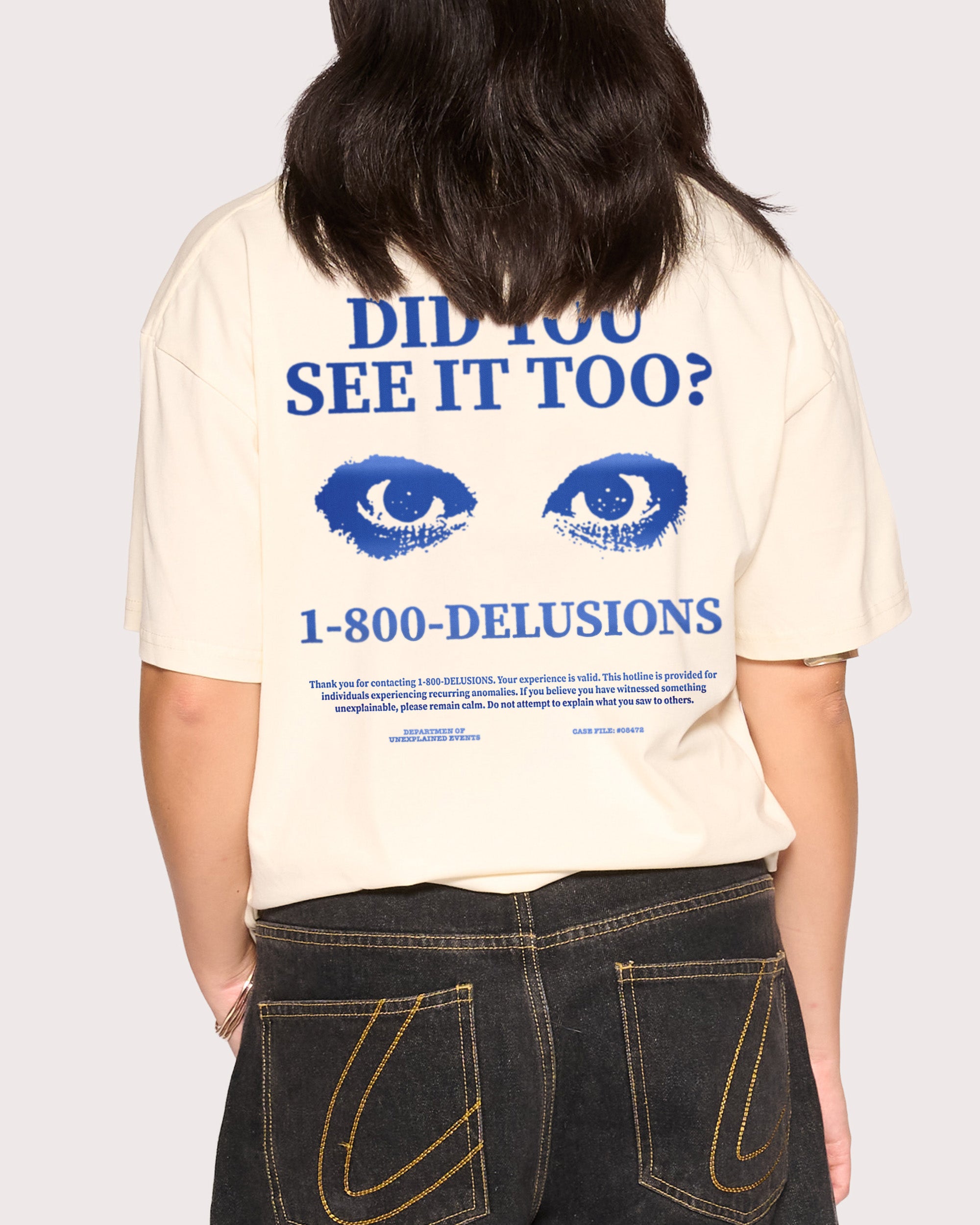 1-800 Delusions Natural T-Shirt