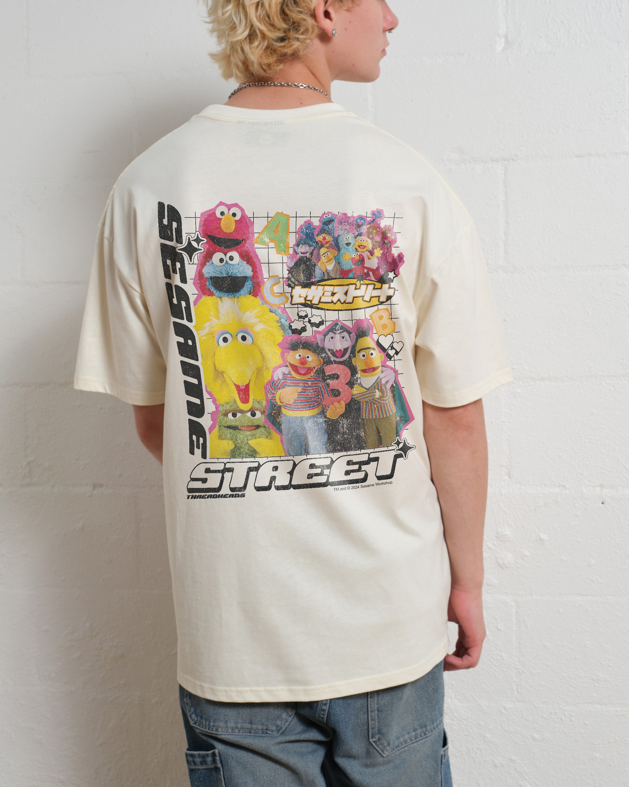 Y2K Sesame Street T-Shirt Australia Online Threadheads