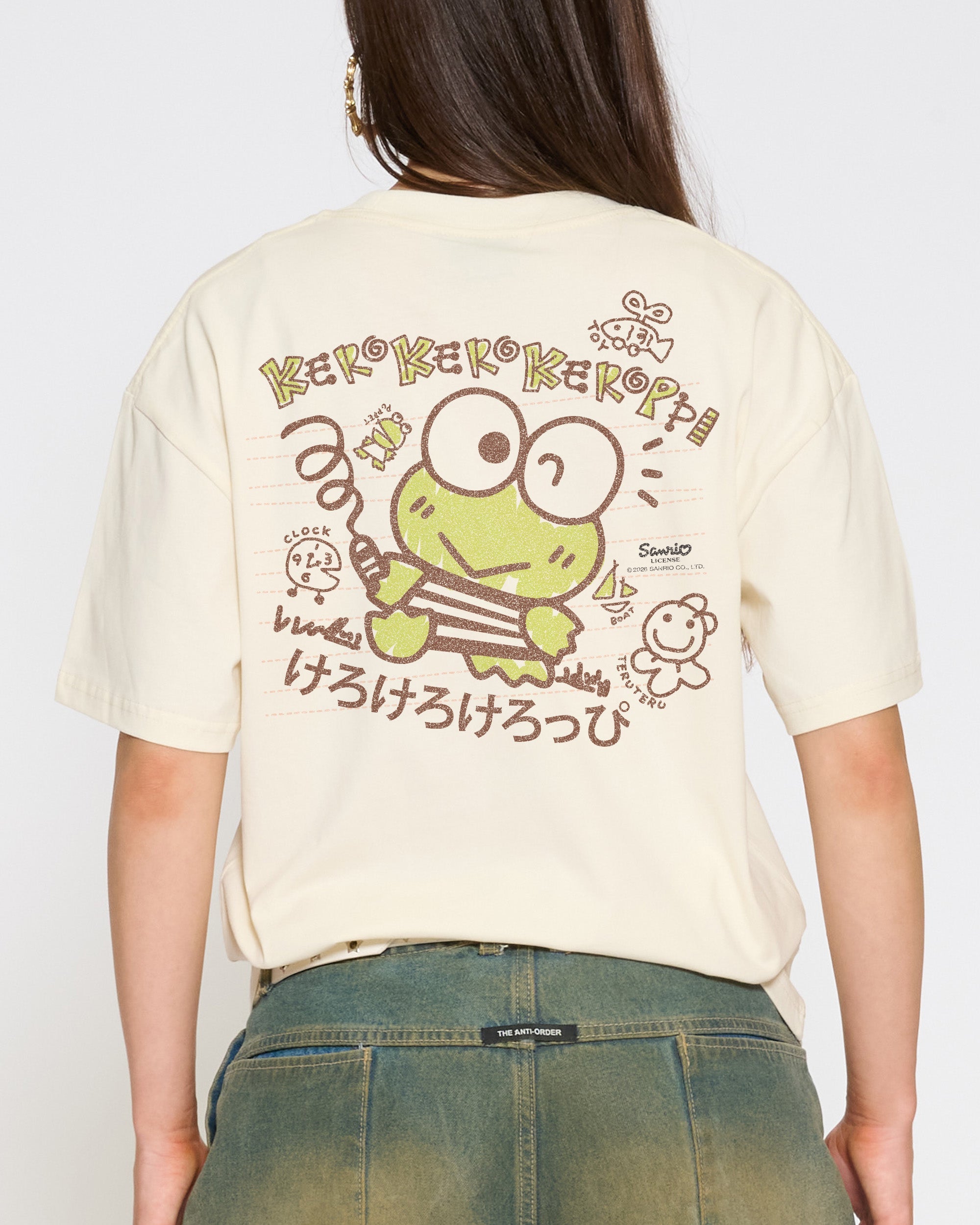 Keroppi Scribble T-Shirt | Sanrio | Threadheads Germany
