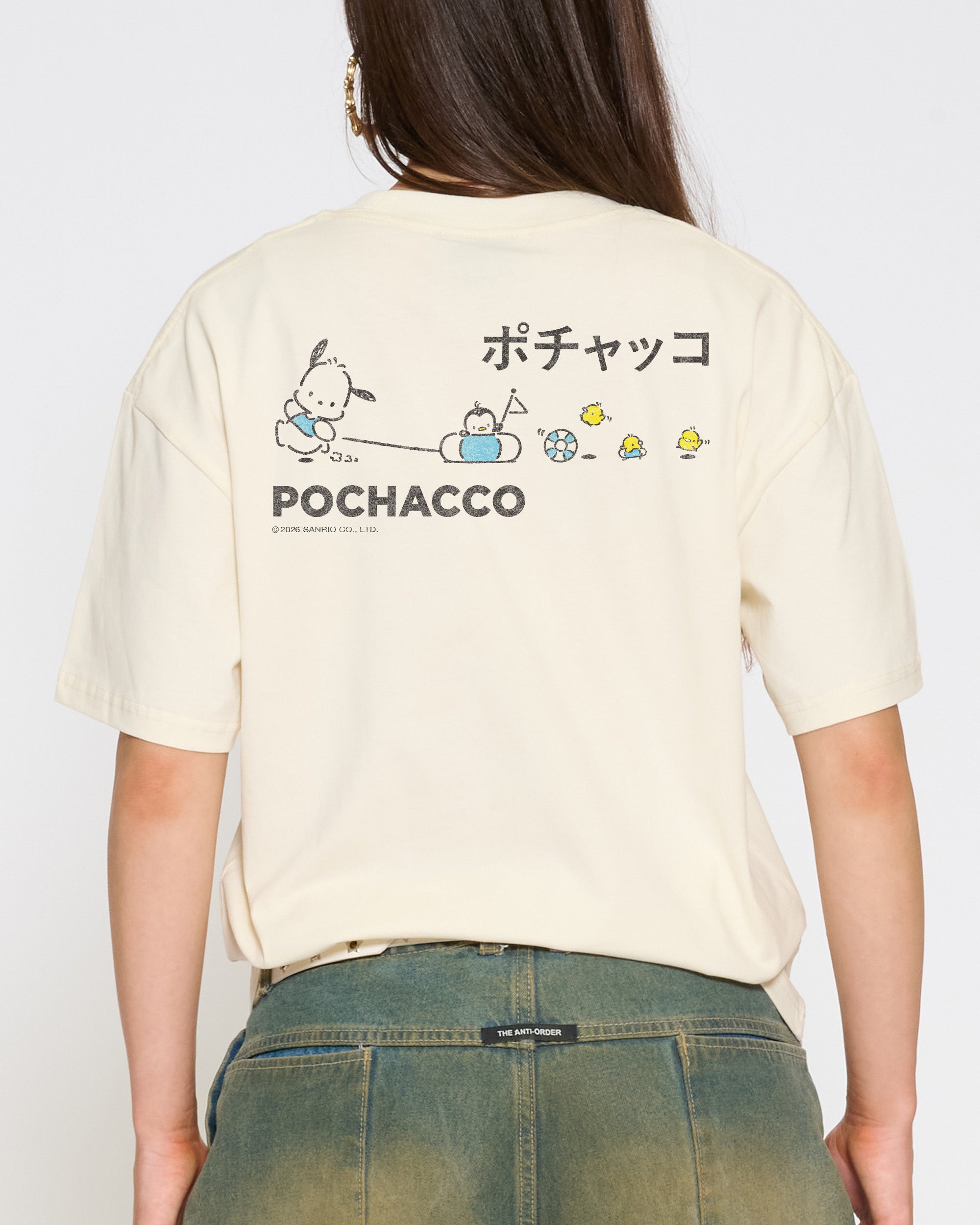 Pochacco Summer Stroll T-Shirt Official Hello Kitty and Friends collab Threadheads