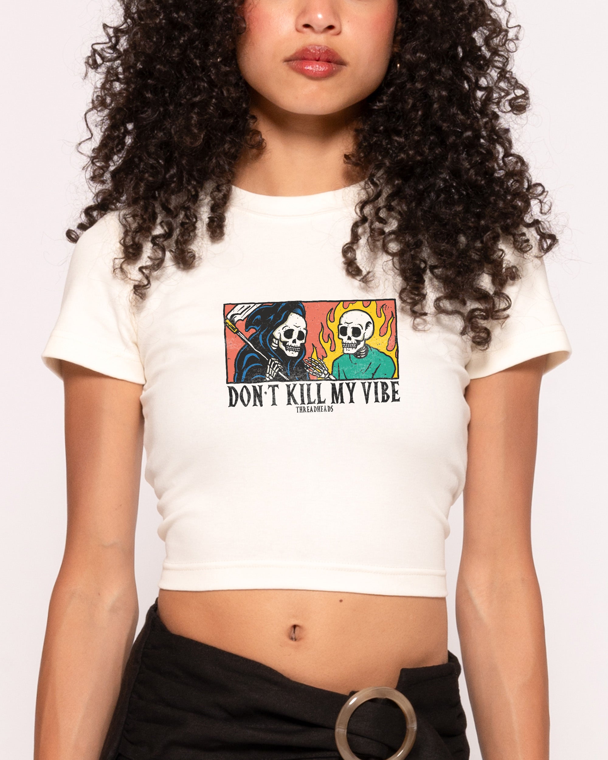 Don't Kill My Vibe Baby Tee