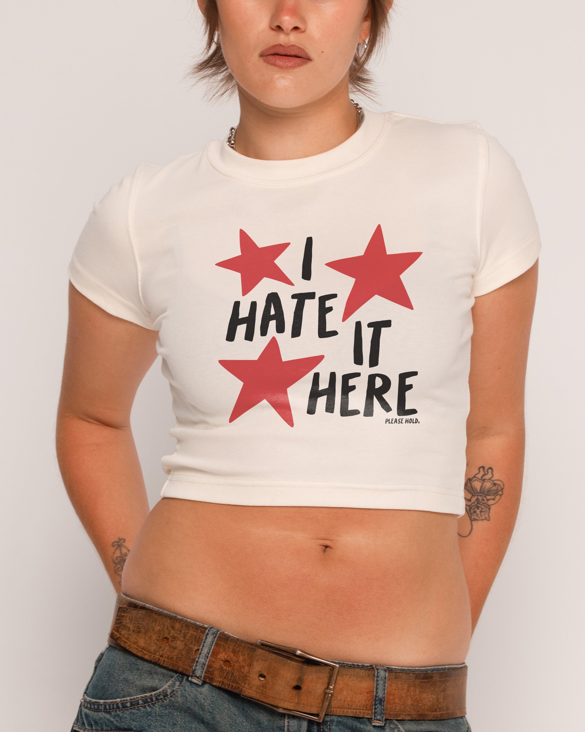 I Hate It Here Baby Tee Threadheads Australia Online