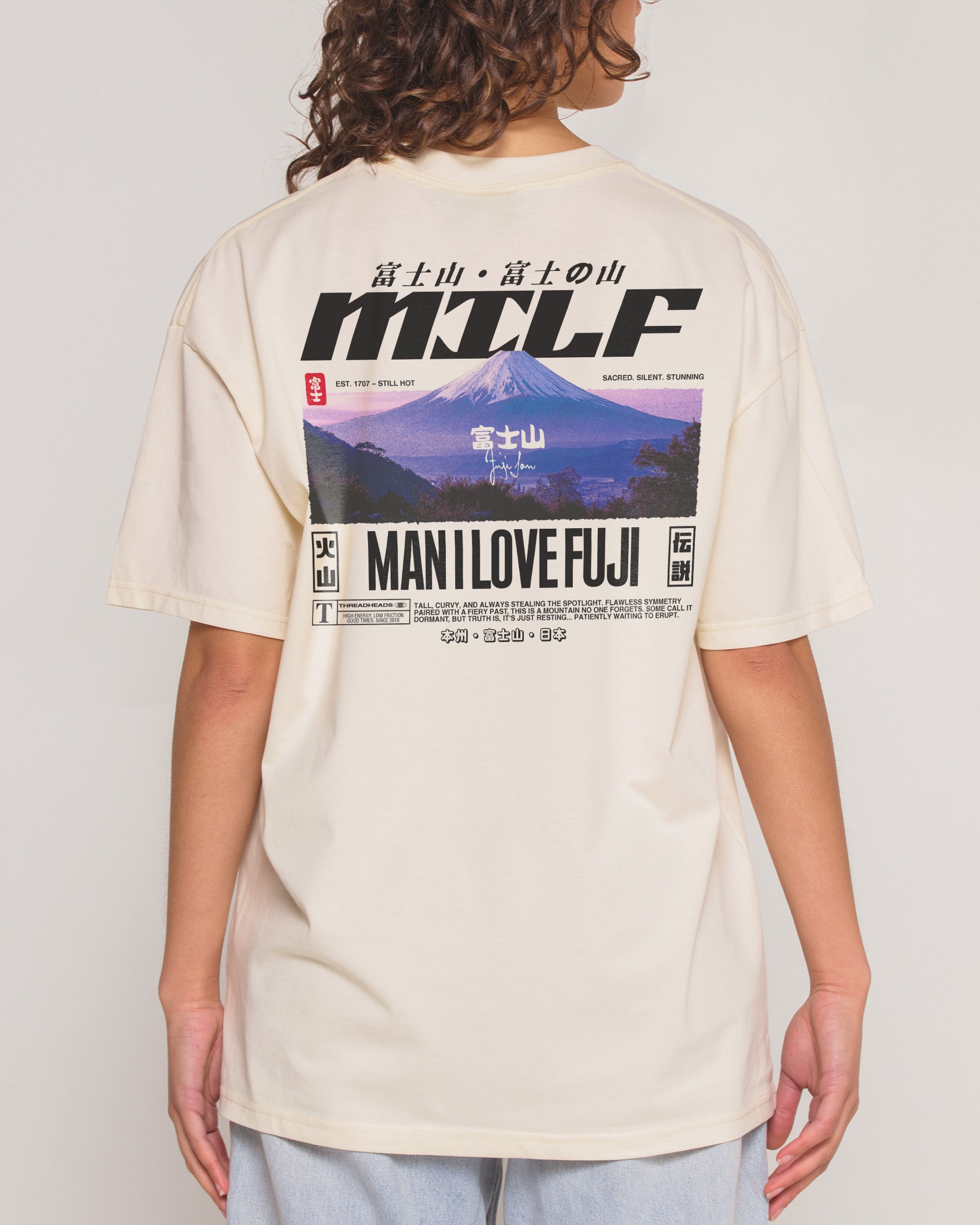 Milf Fuji T-Shirt | Funny Graphic T-Shirt | Threadheads