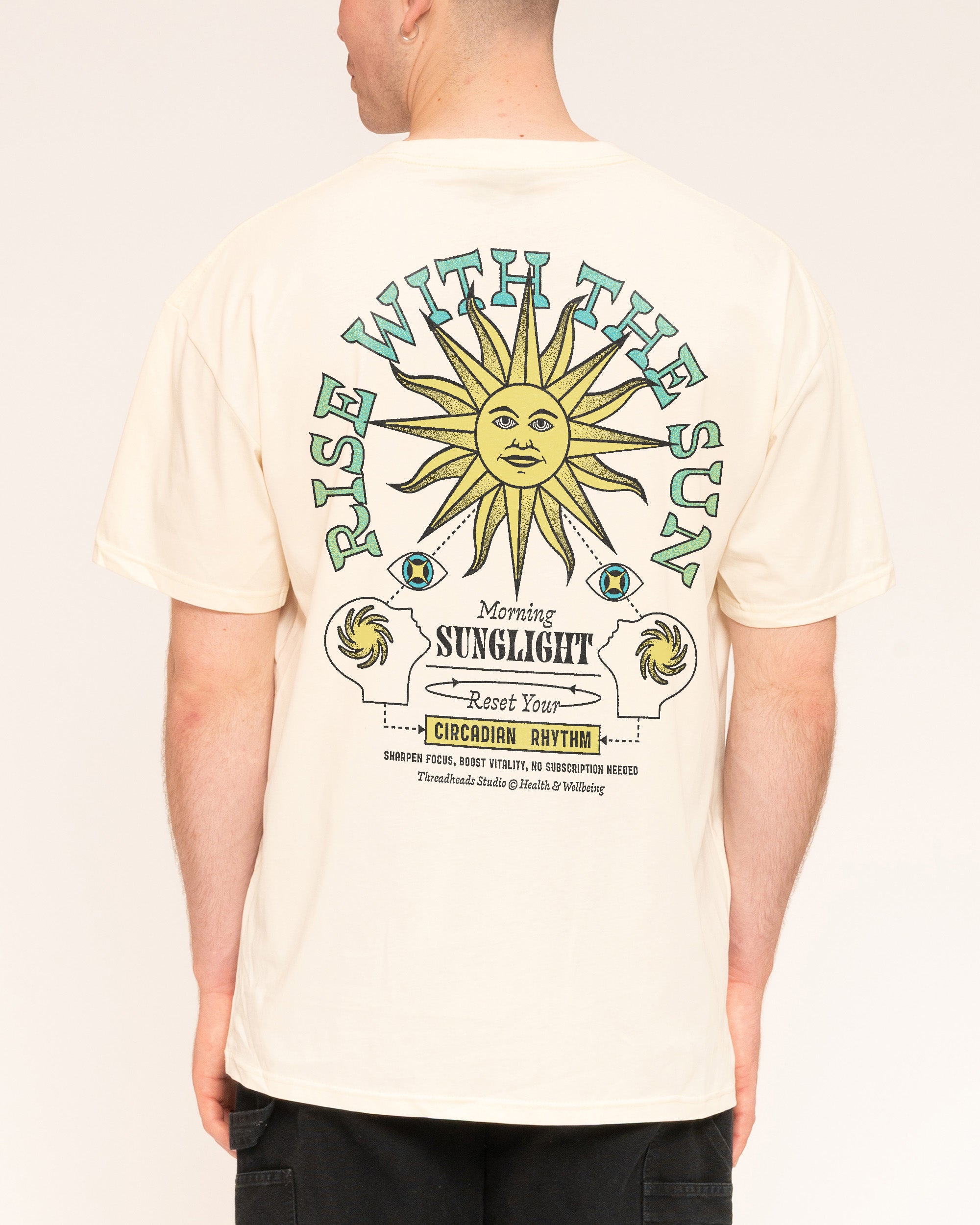 Rise With The Sun Natural T-Shirt