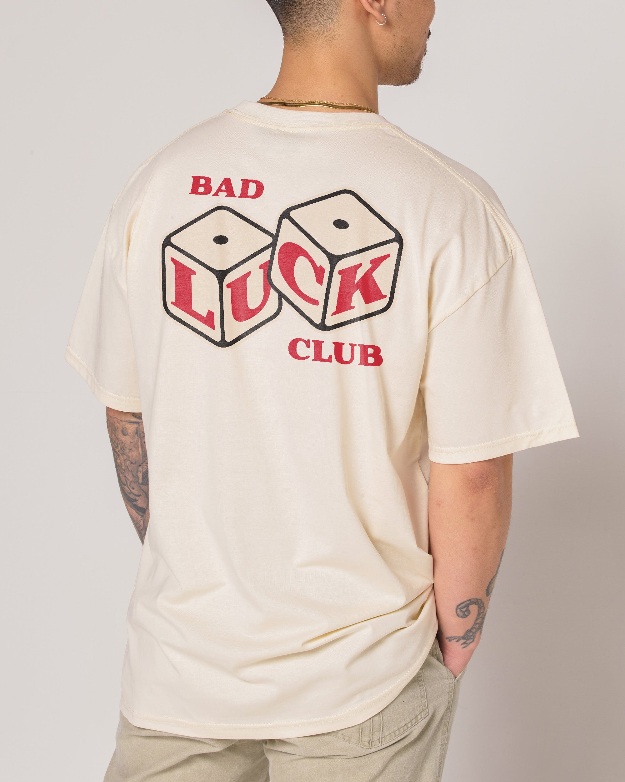 Bad Luck Club Natural T-Shirt