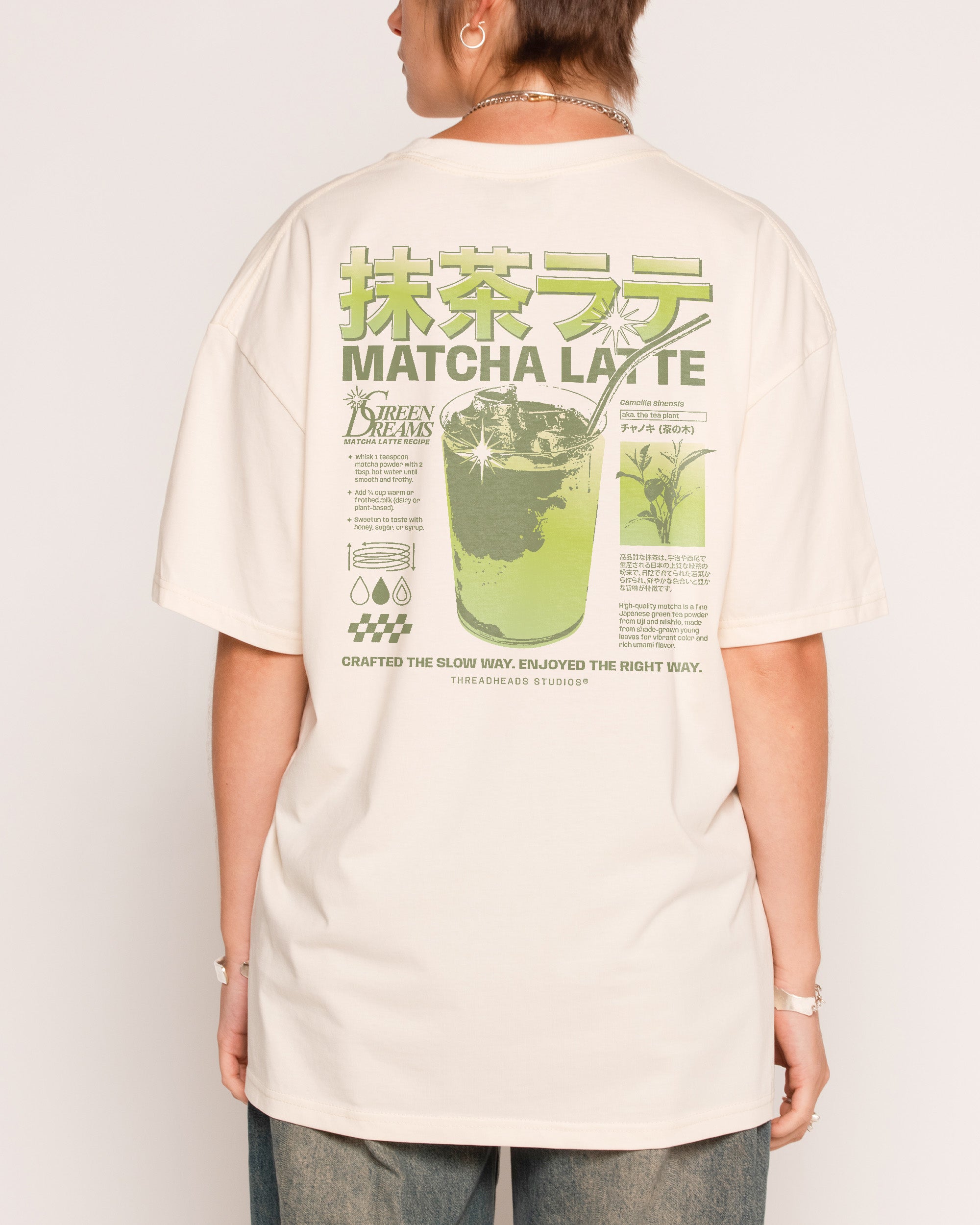 Matcha Latte T-Shirt | Threadheads