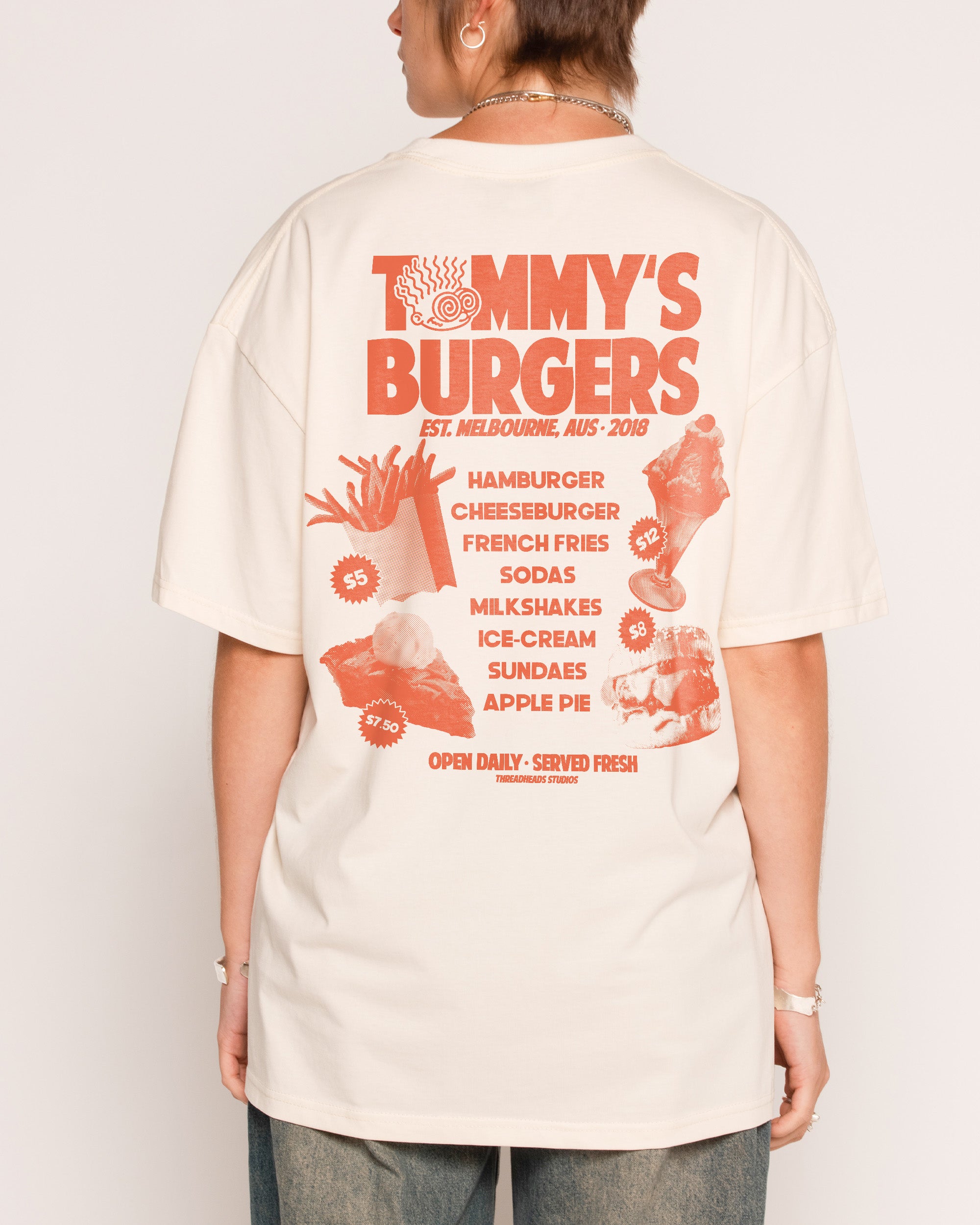 Tommy’s Burgers T-Shirt Threadheads Australia Online