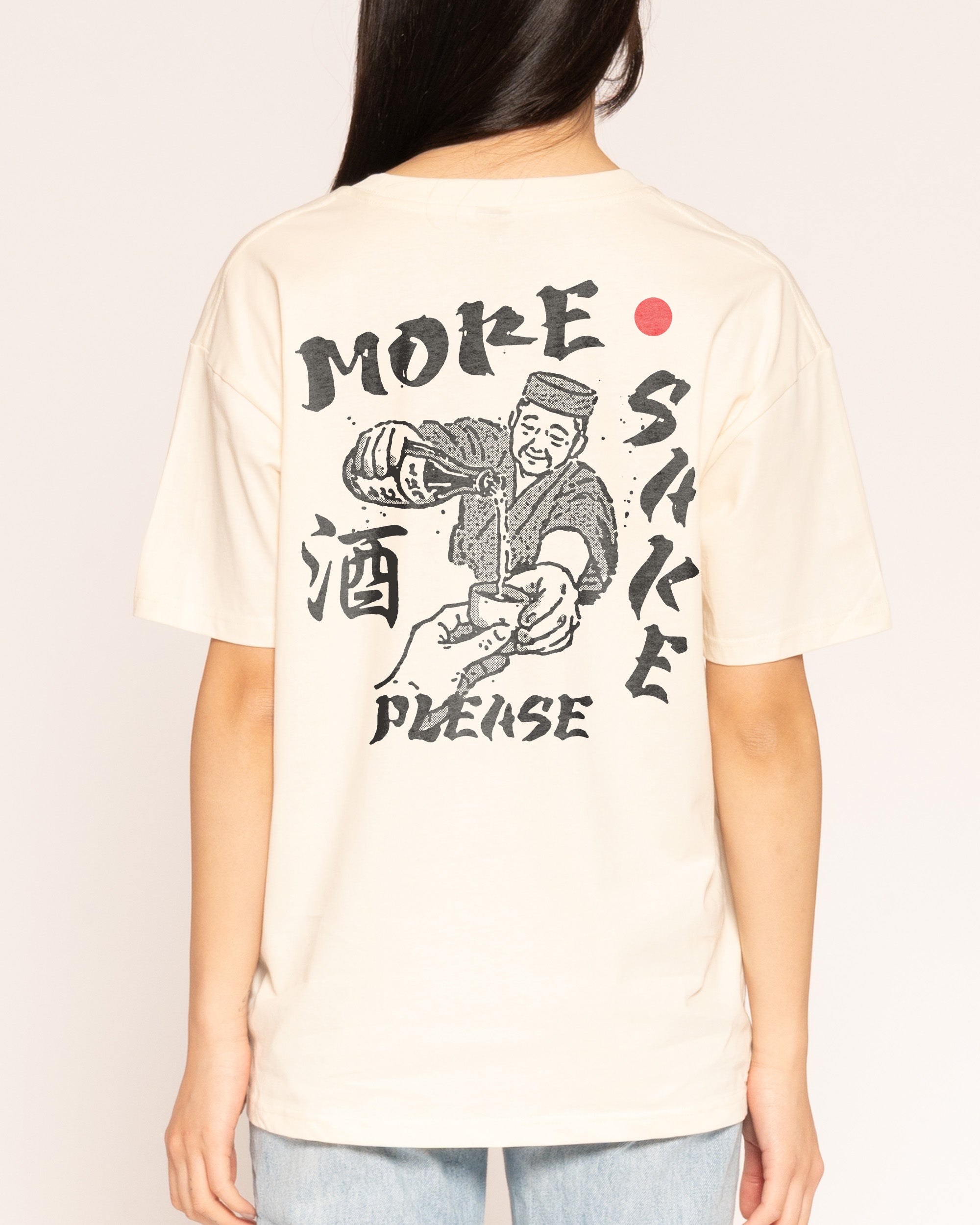 More Sake Please Natural T-Shirt