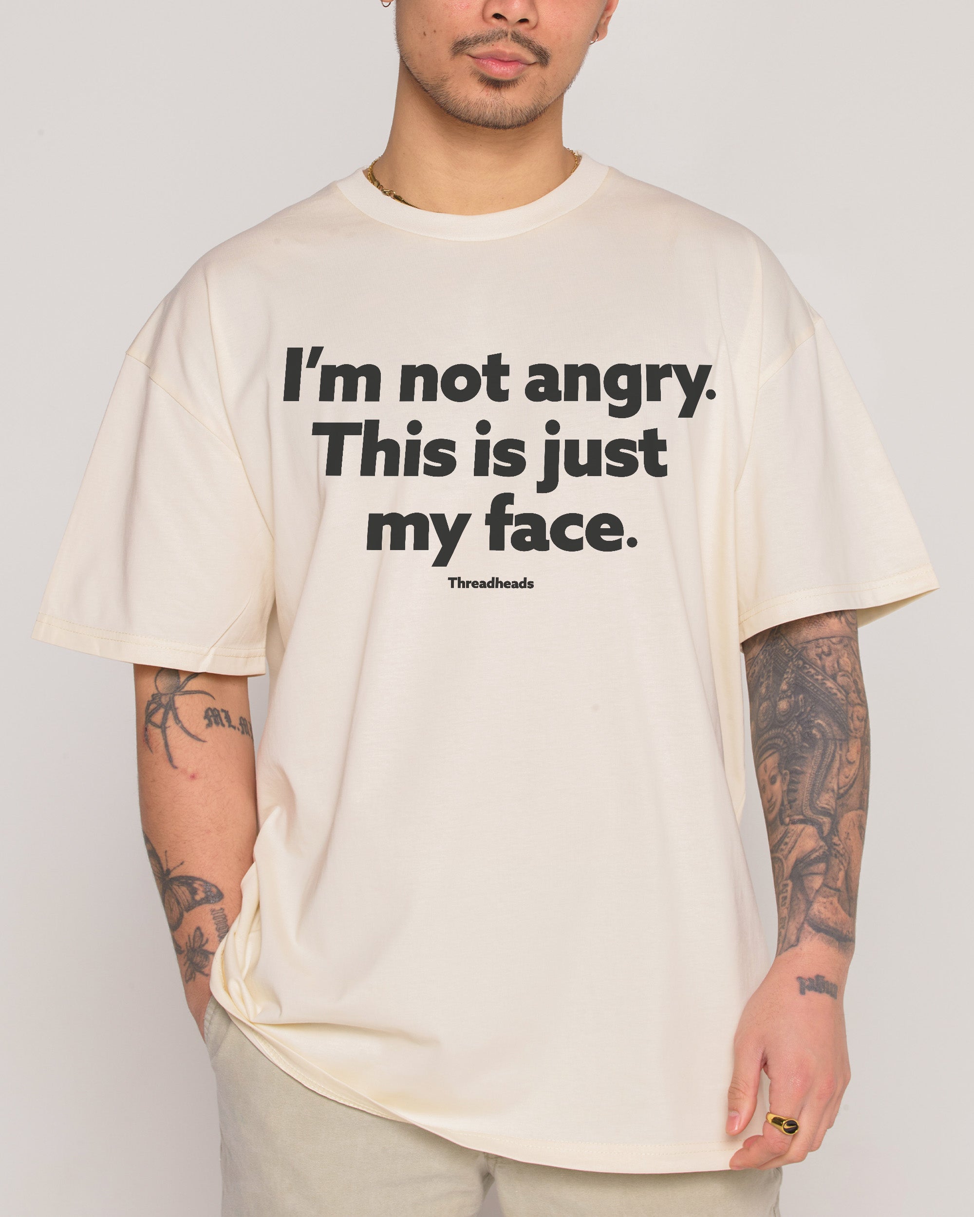 I'm Not Angry T-Shirt | Funny T-Shirt