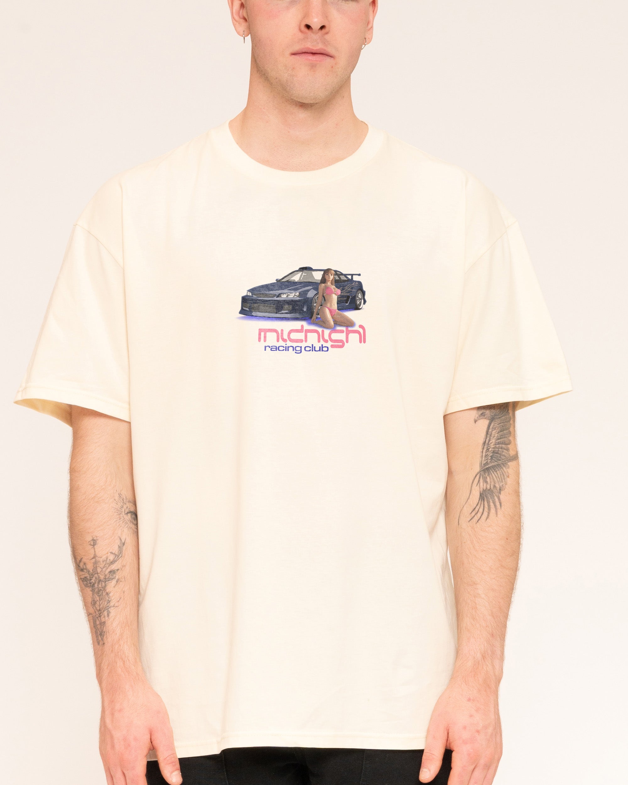 Midnight Racing Club Natural T-Shirt