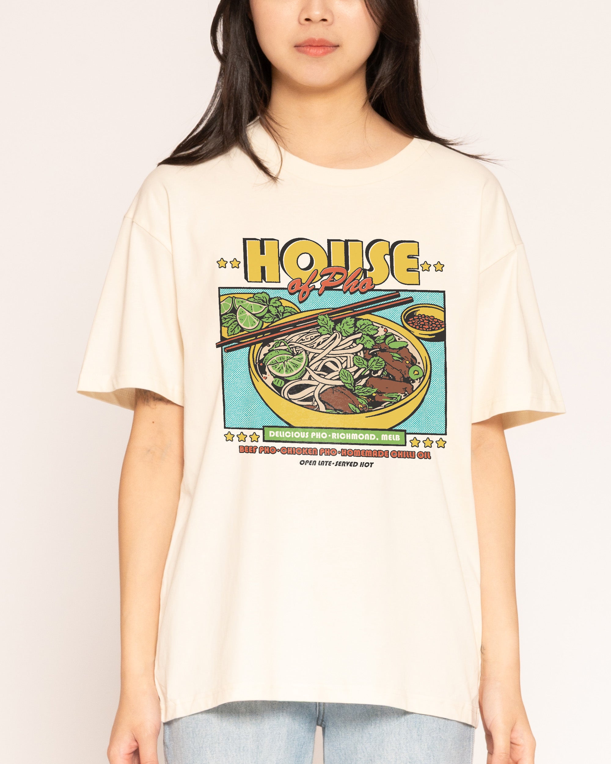House of Pho Natural T-Shirt