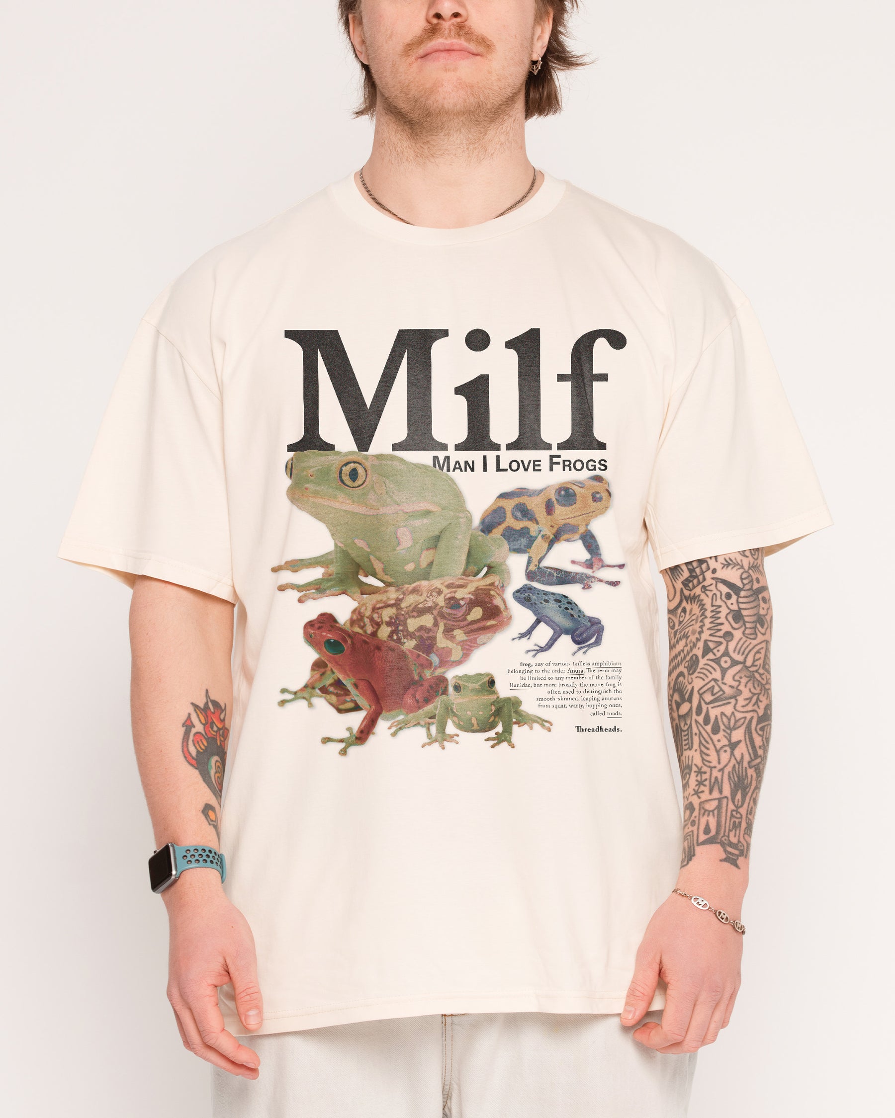 Man I Love Frogs TShirt Funny TShirt — free download