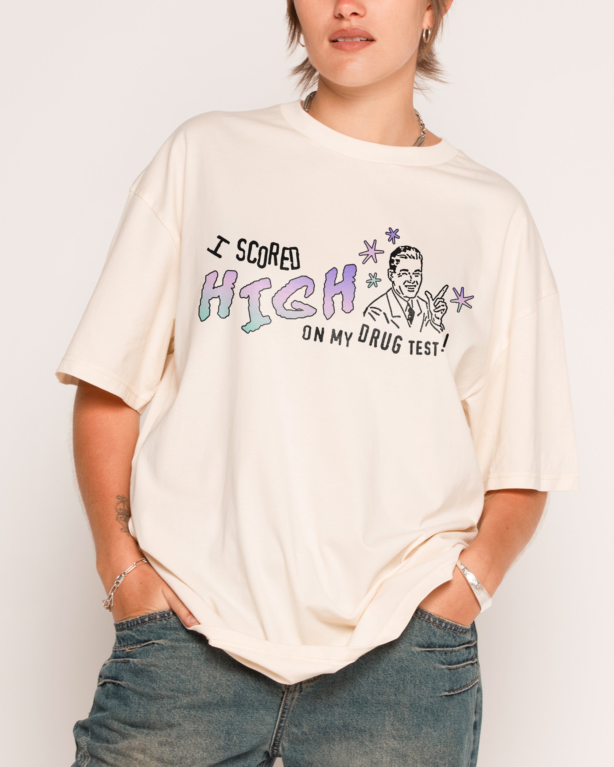 High Achiever Natural T-Shirt