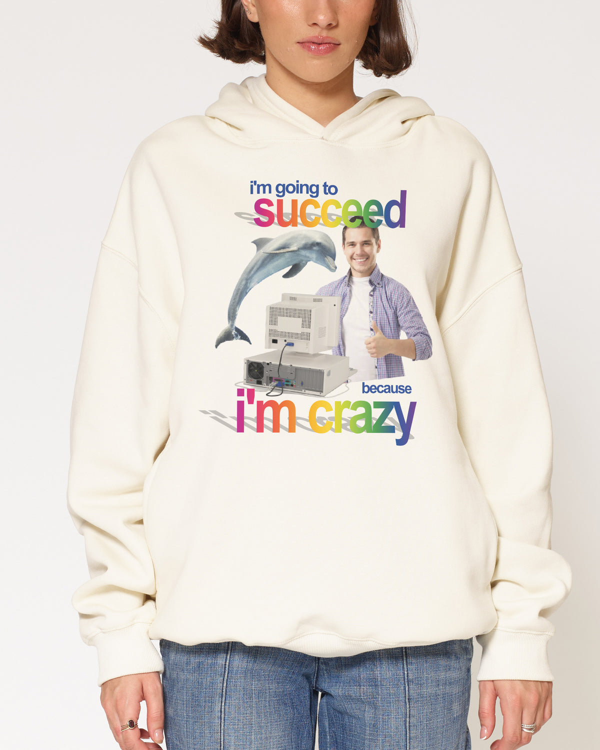 I’m going to succeed Natural Hoodie