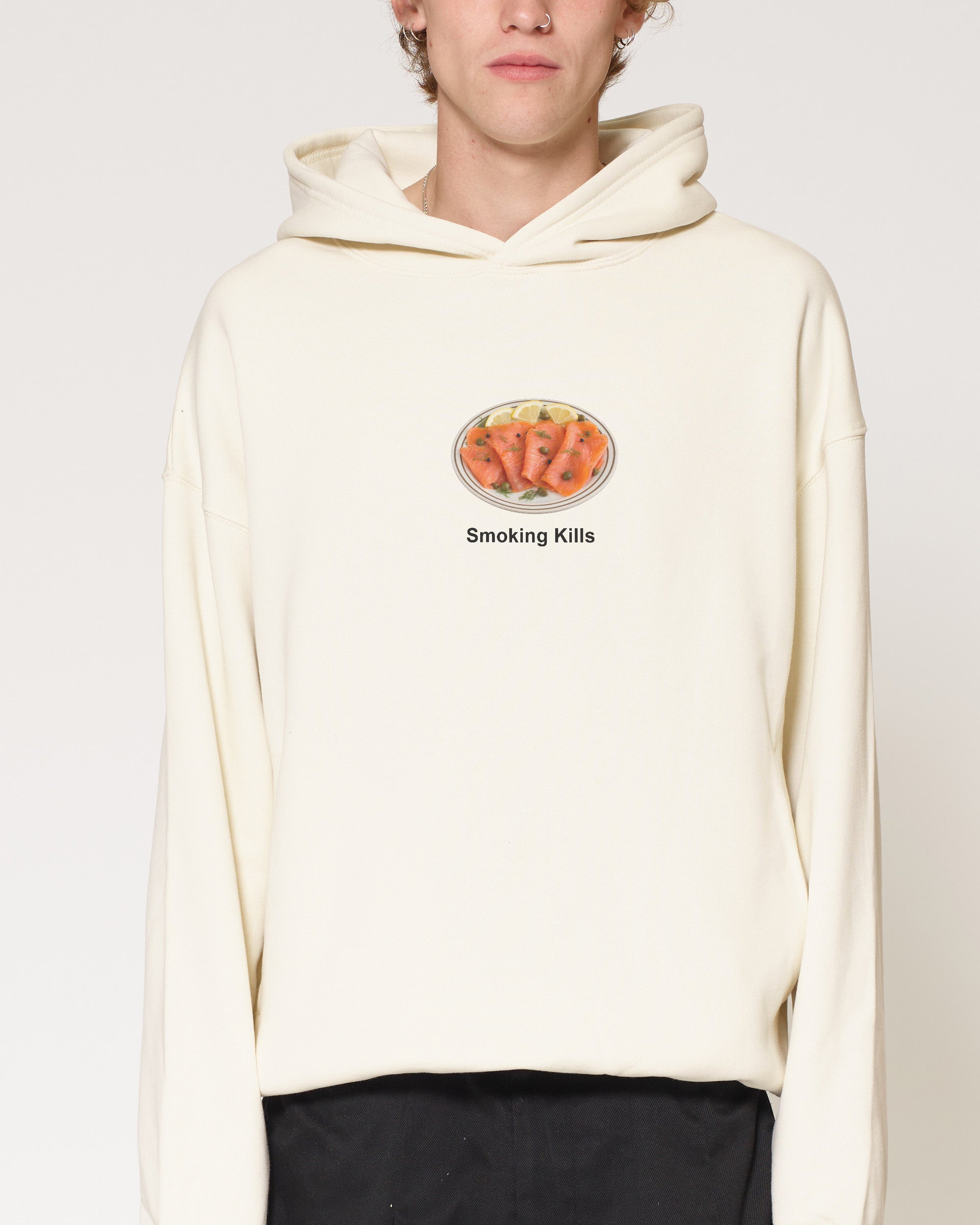 Smoking Kills Natural Hoodie