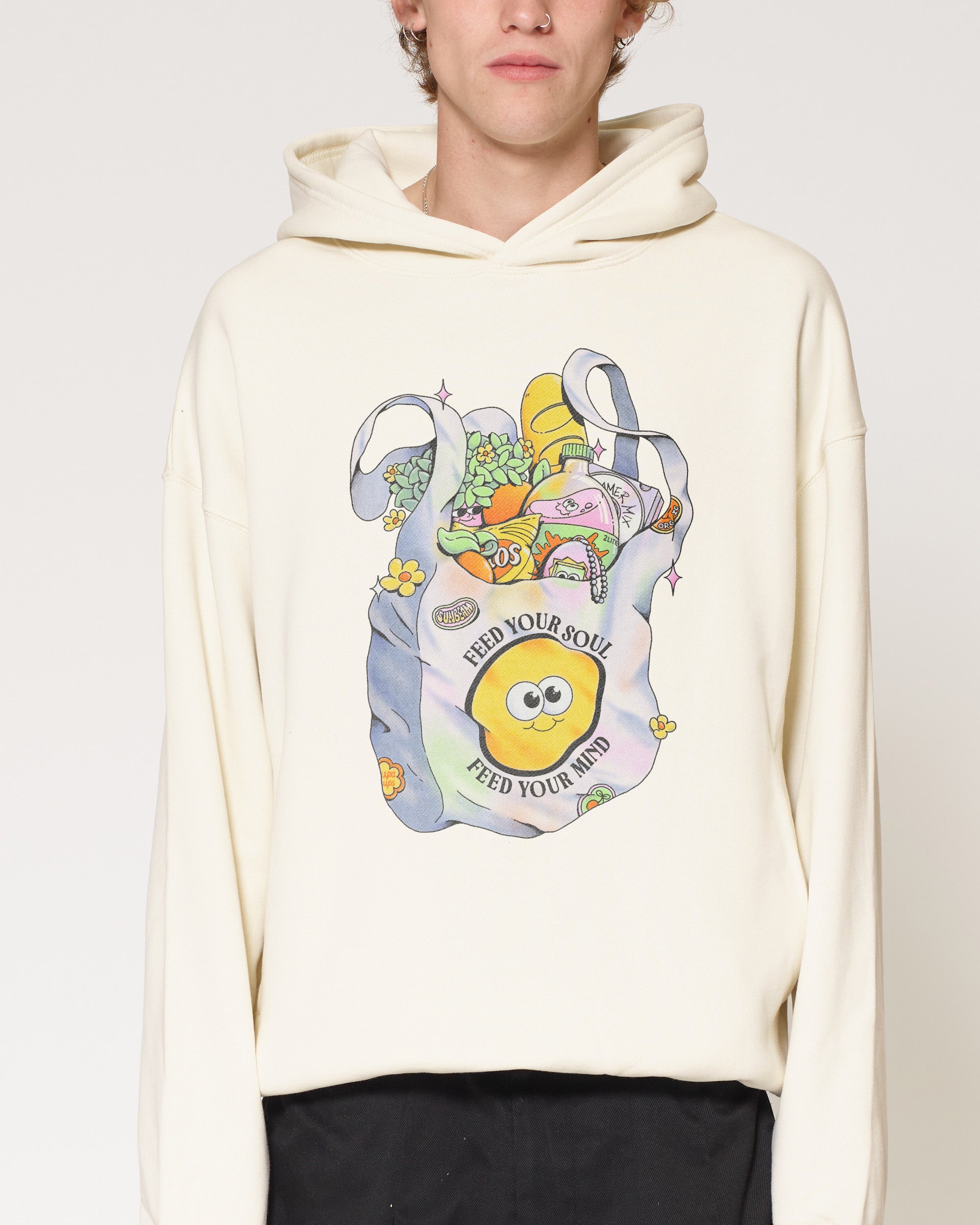 Feed Your Soul Natural Hoodie