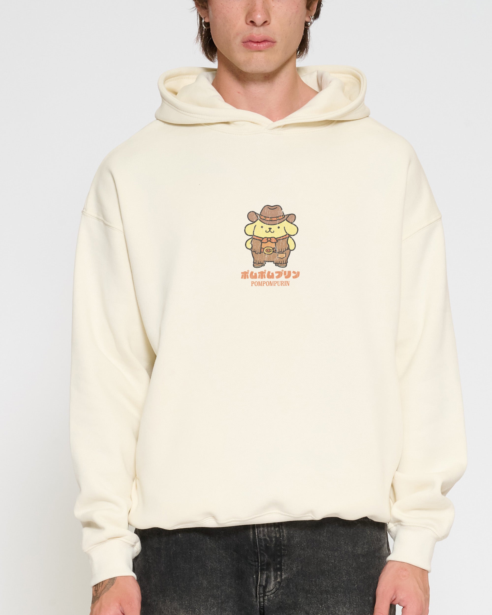 Pompompurin Yeehaw Hoodie Official Hello Kitty and Friends collab Threadheads