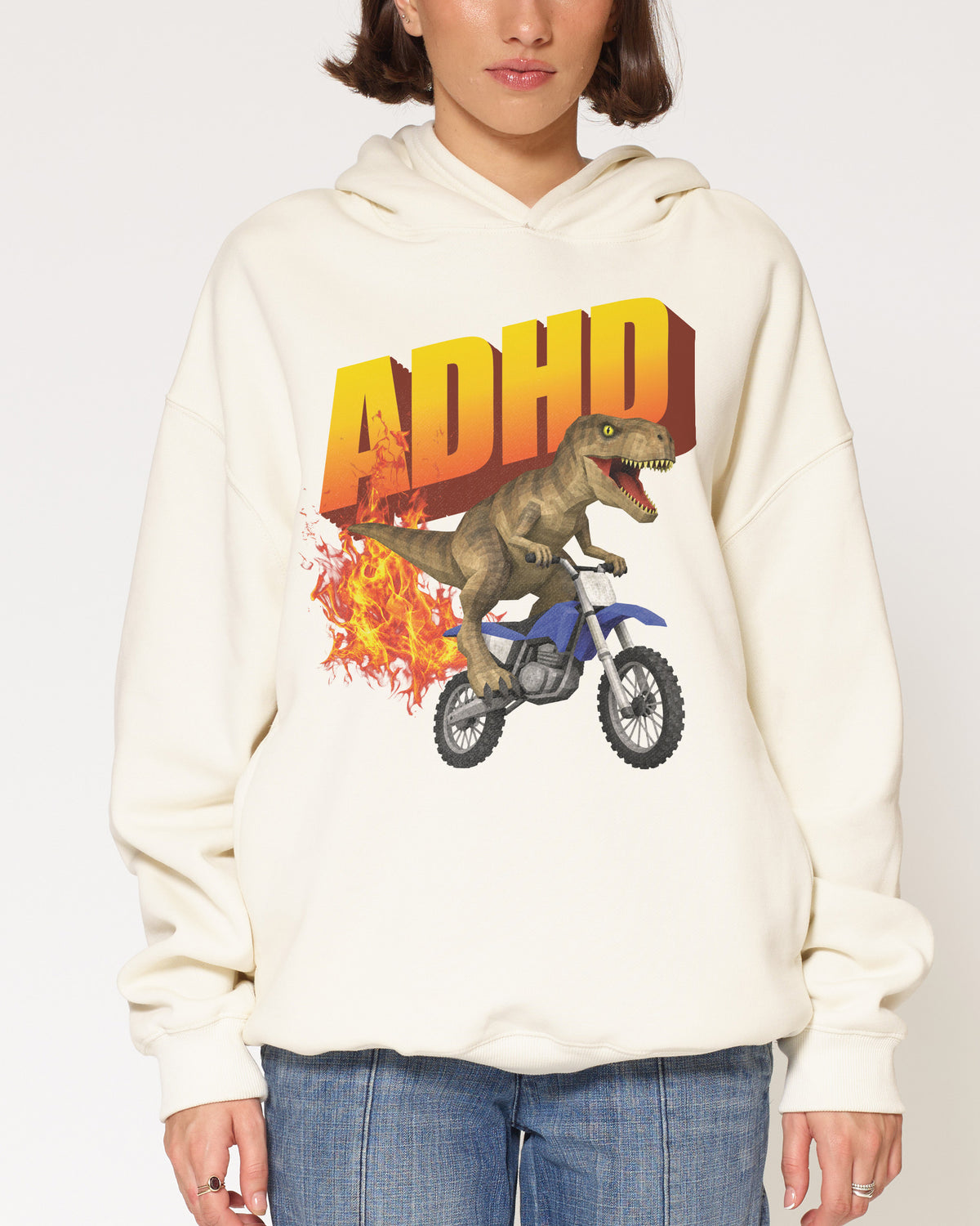 ADHD Natural Hoodie