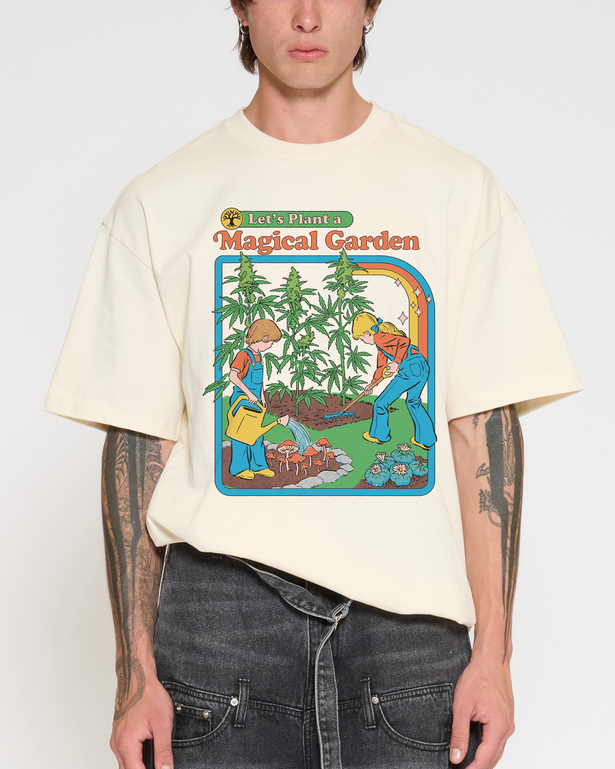 Magical Garden Oversized Tee