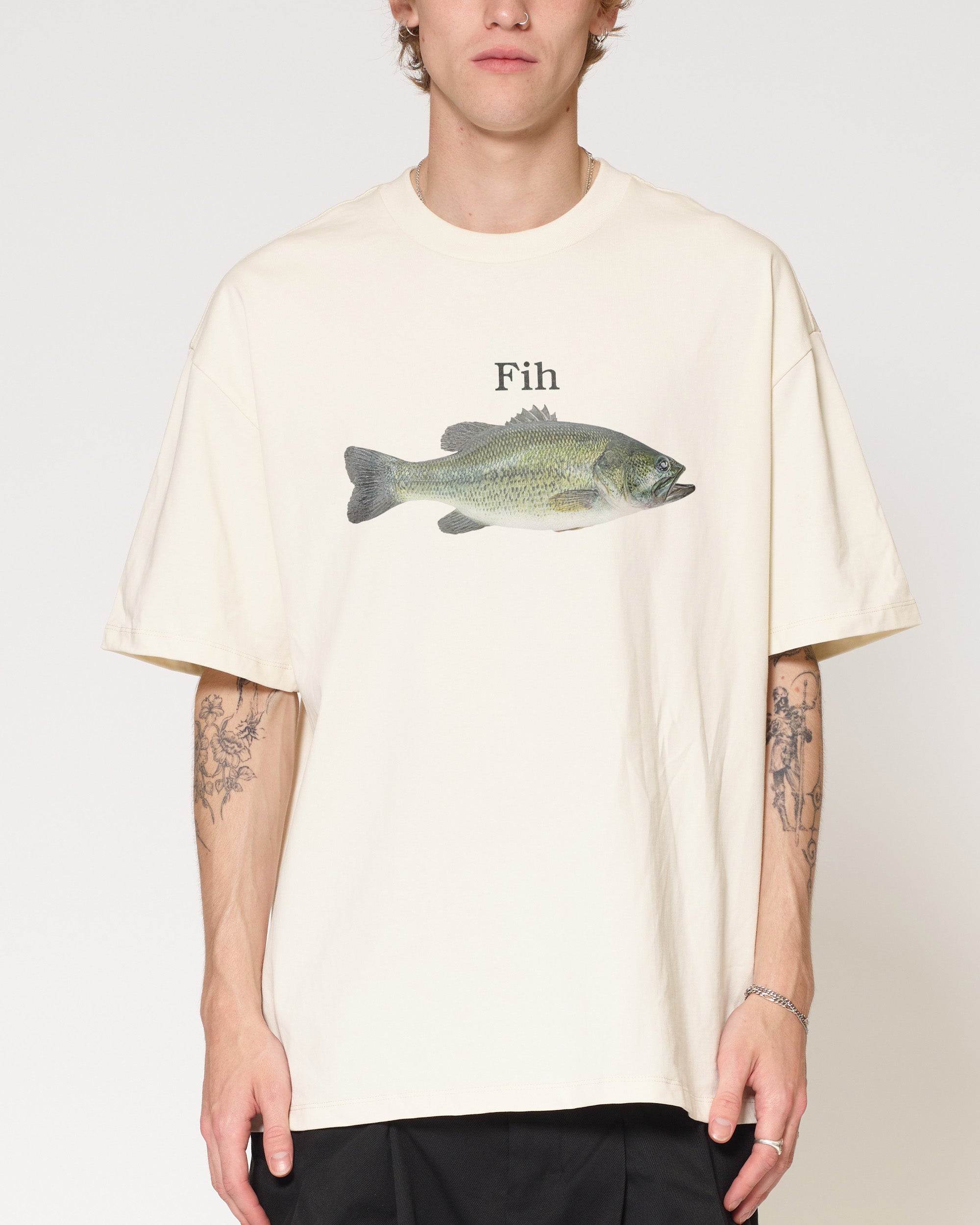 Fih Natural Oversized Tee