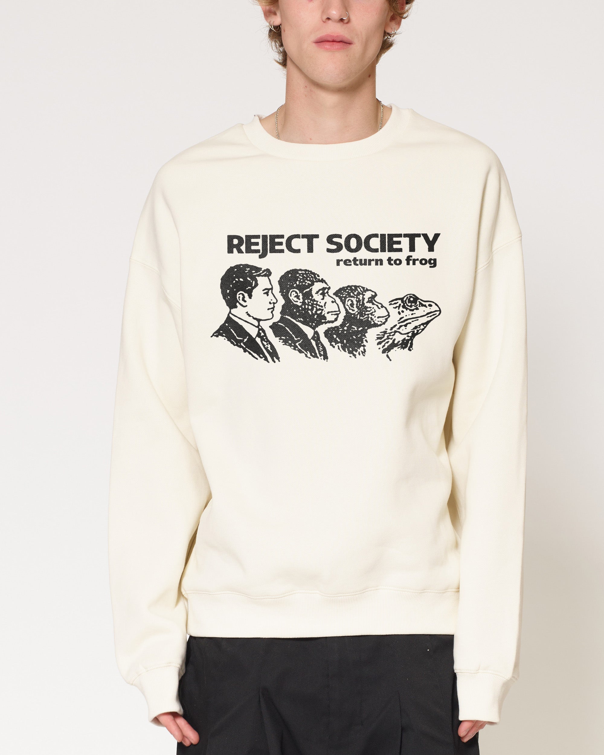 Reject Society Natural Sweatshirt