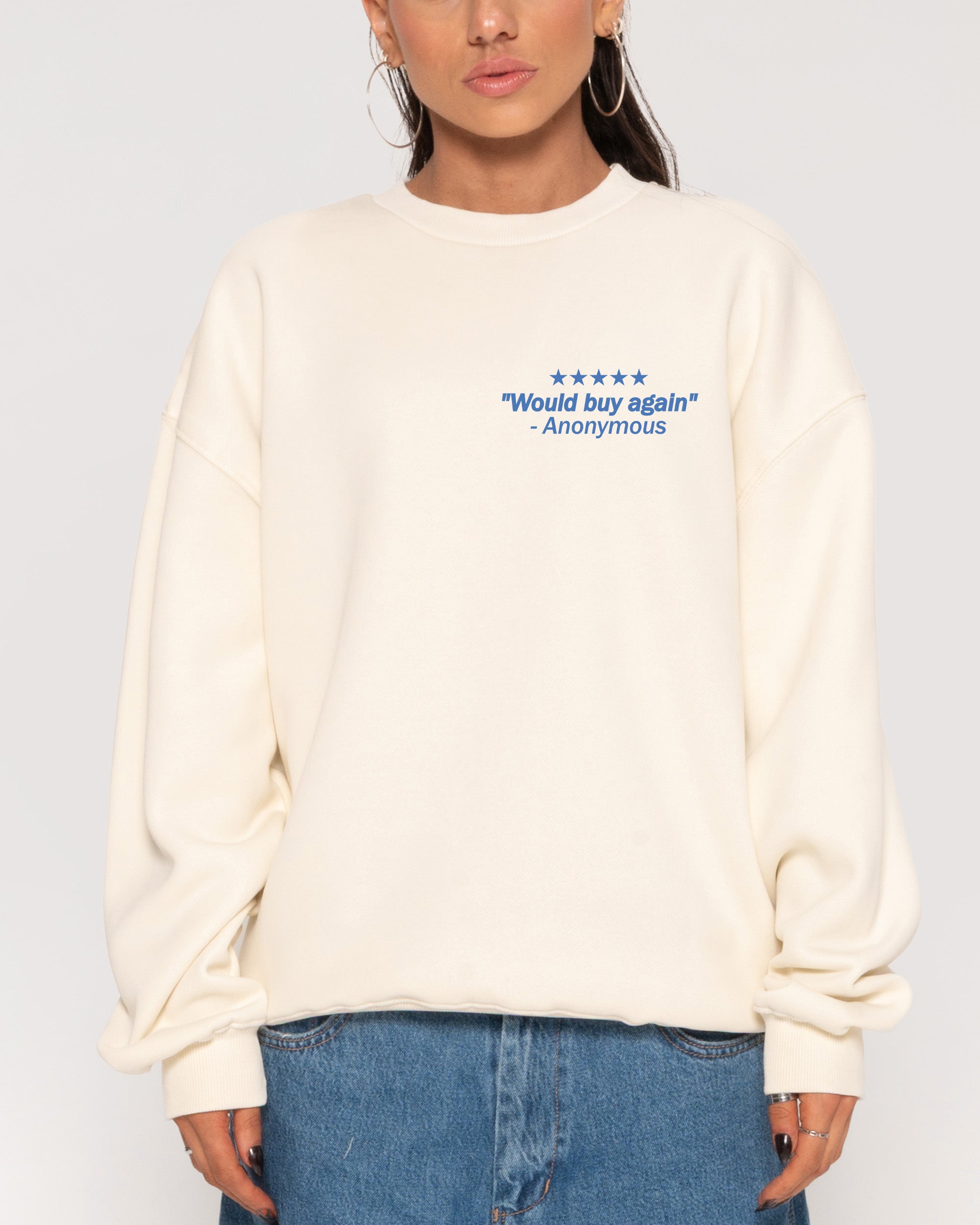 1-800-Cocaine Natural Sweatshirt