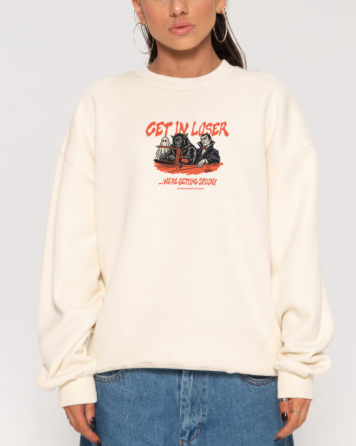 Get in Loser Natural Sweatshirt
