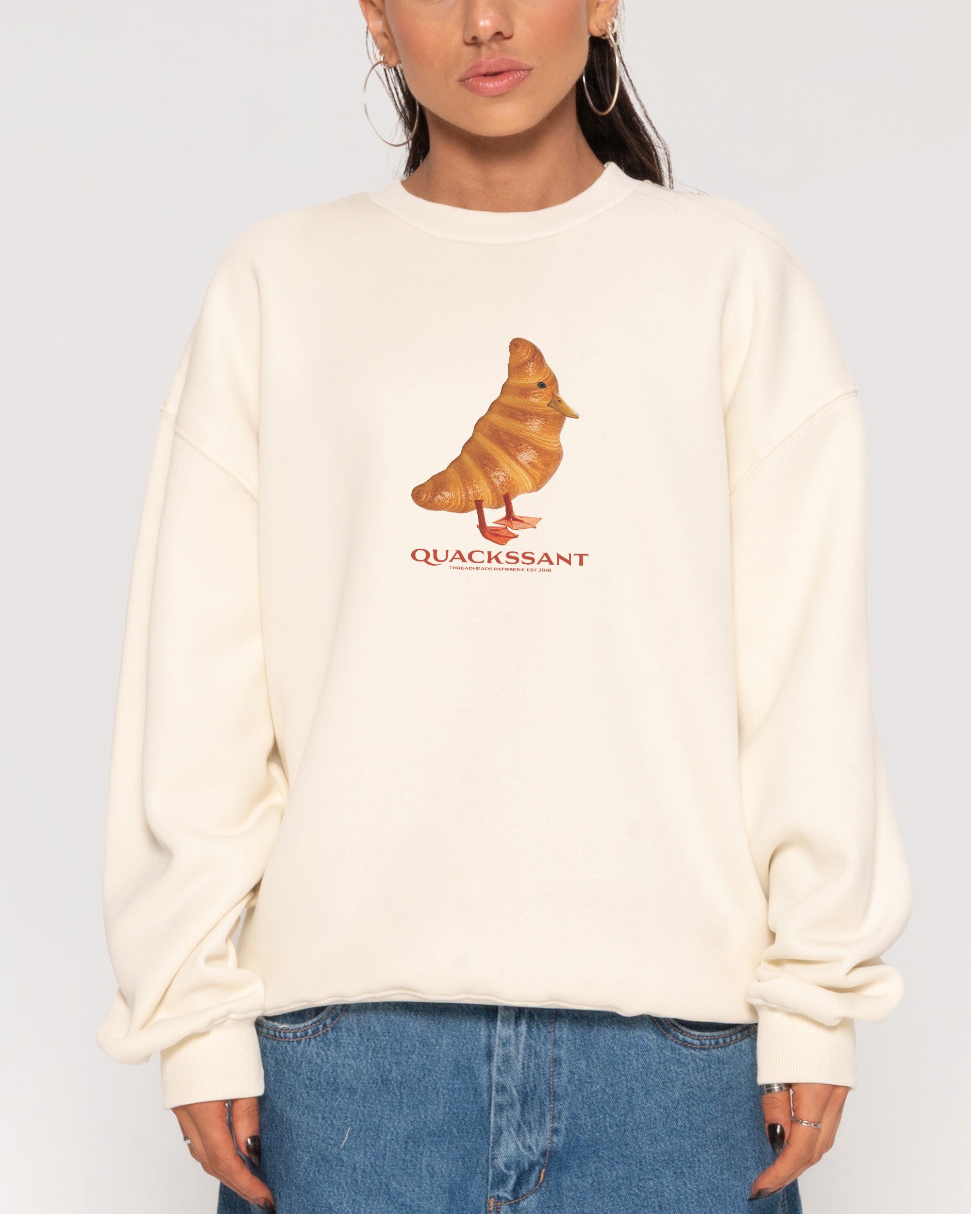 Quackssant Natural Sweatshirt
