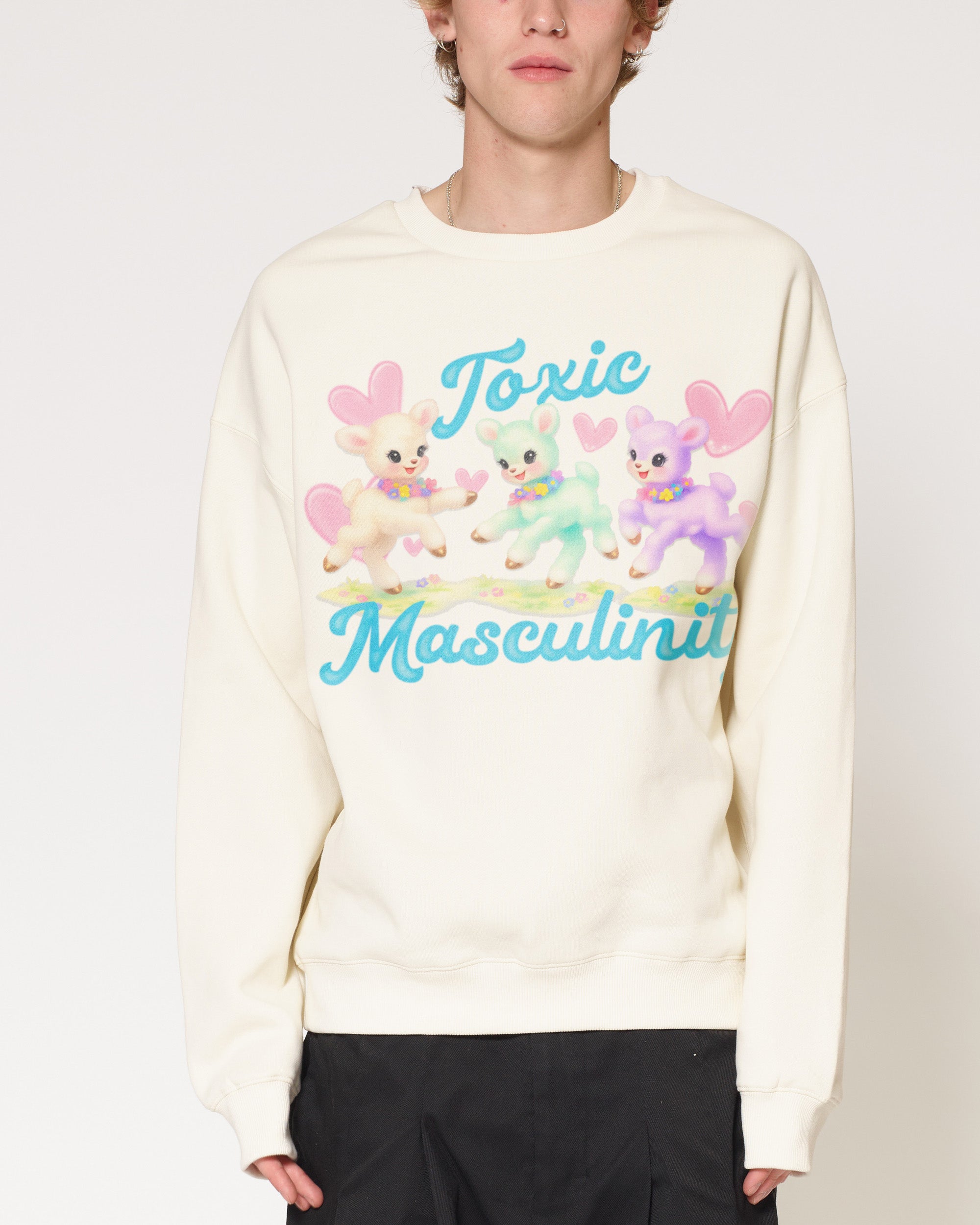 Toxic Masculinity Natural Sweatshirt