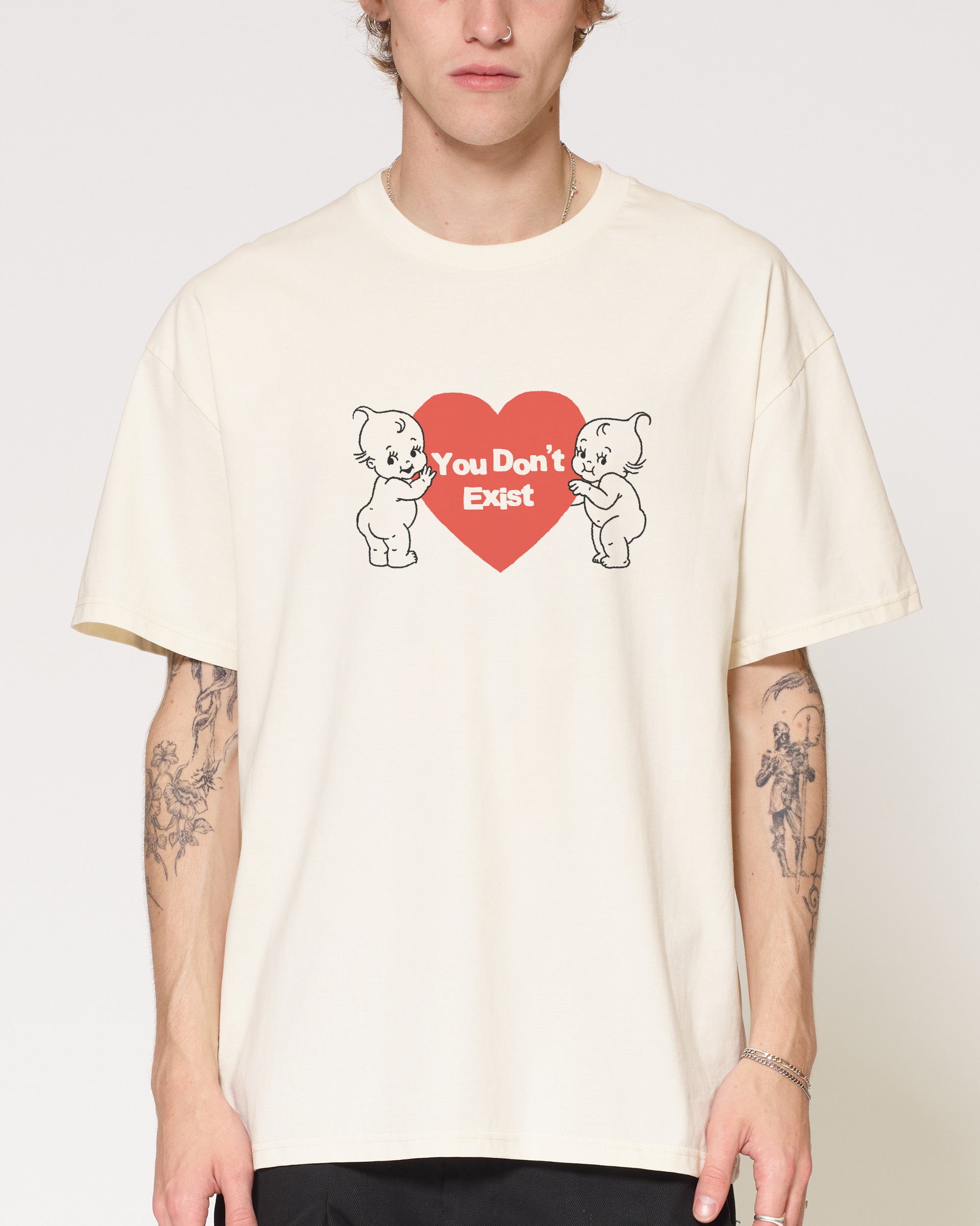 You Don’t Exist Natural T-Shirt