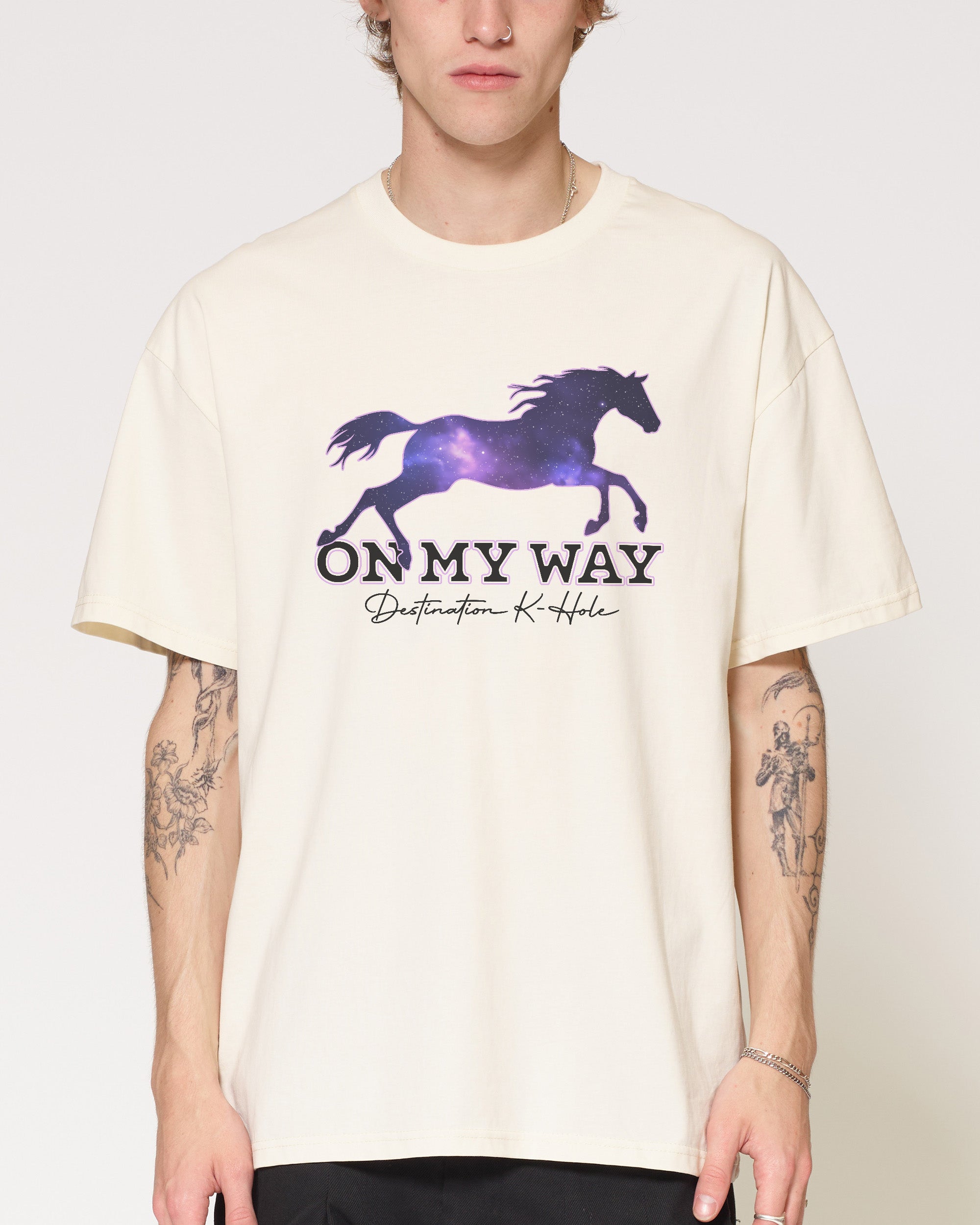 Destination K-Hole Natural T-Shirt