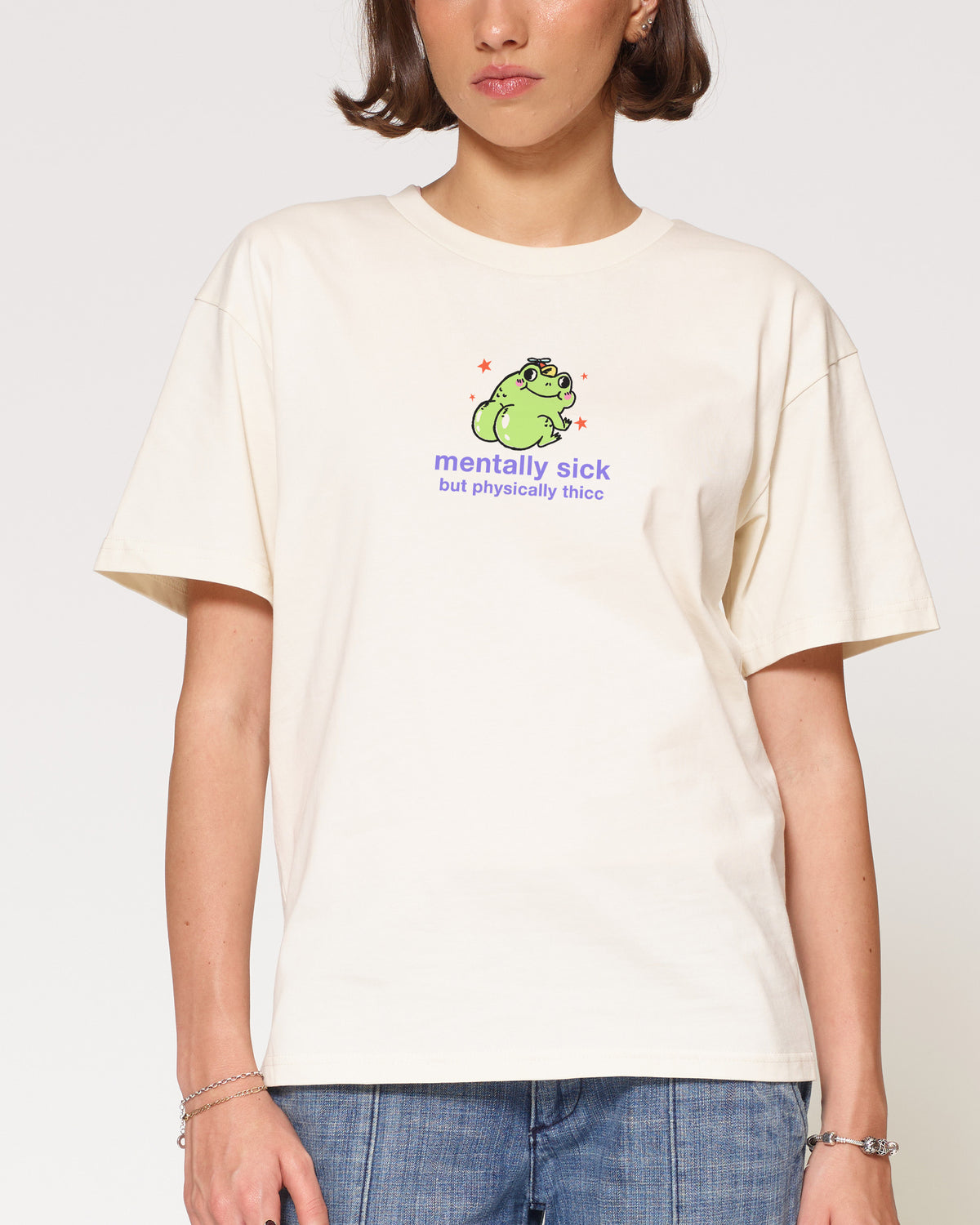 Mentally Sick Natural T-Shirt