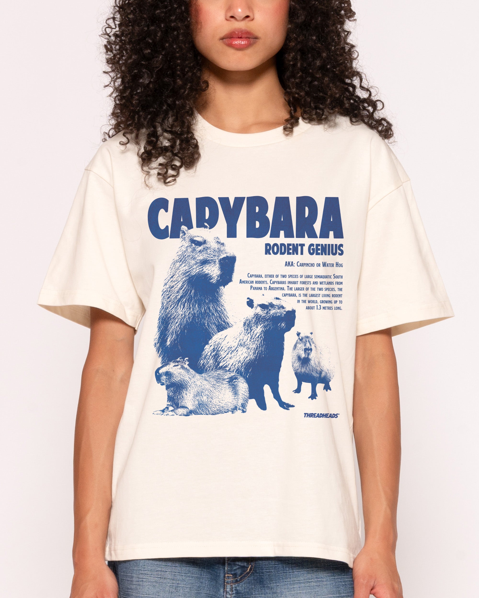 Capybara Rodent Genius T-Shirt