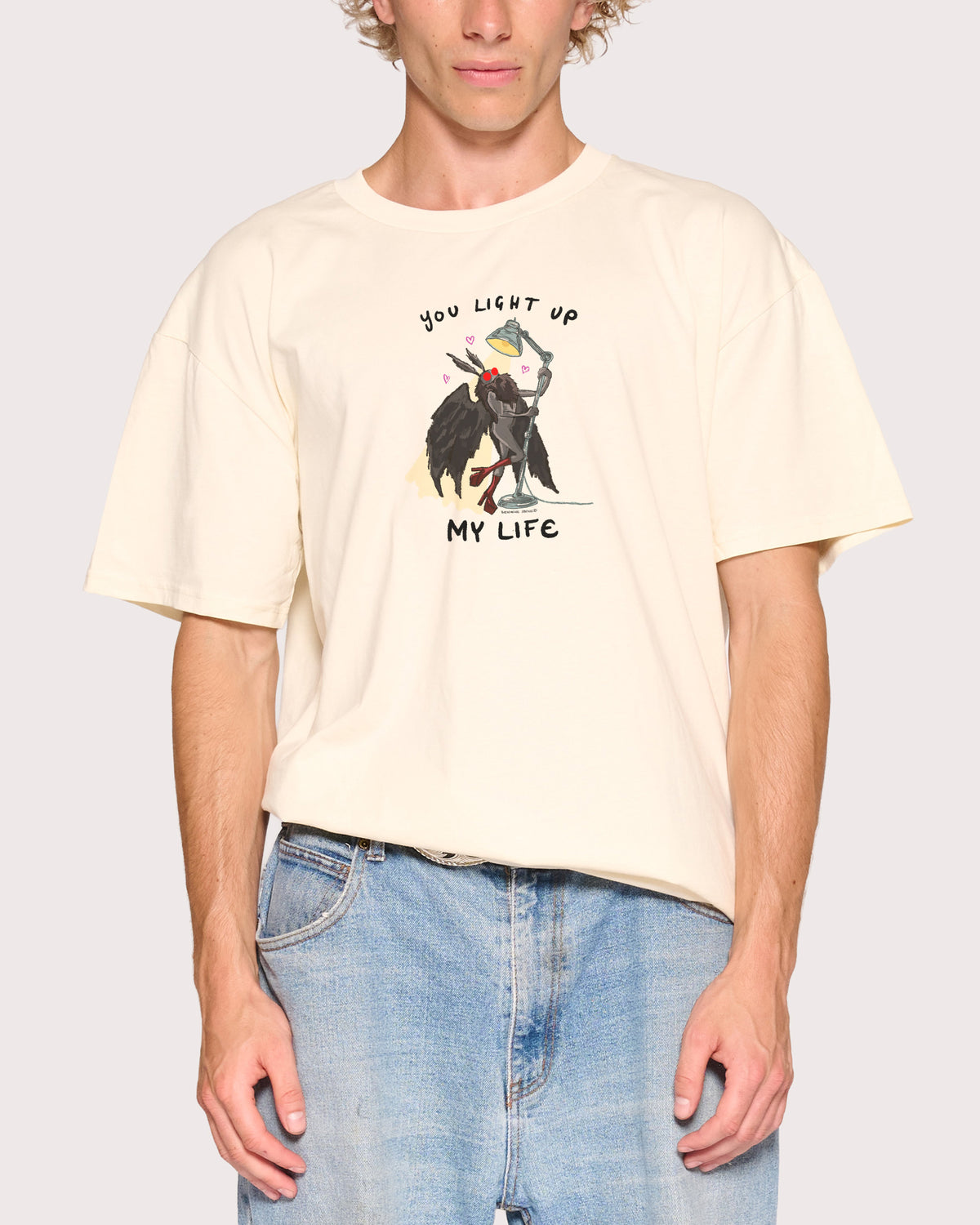 You Light Up My Life Natural T-Shirt