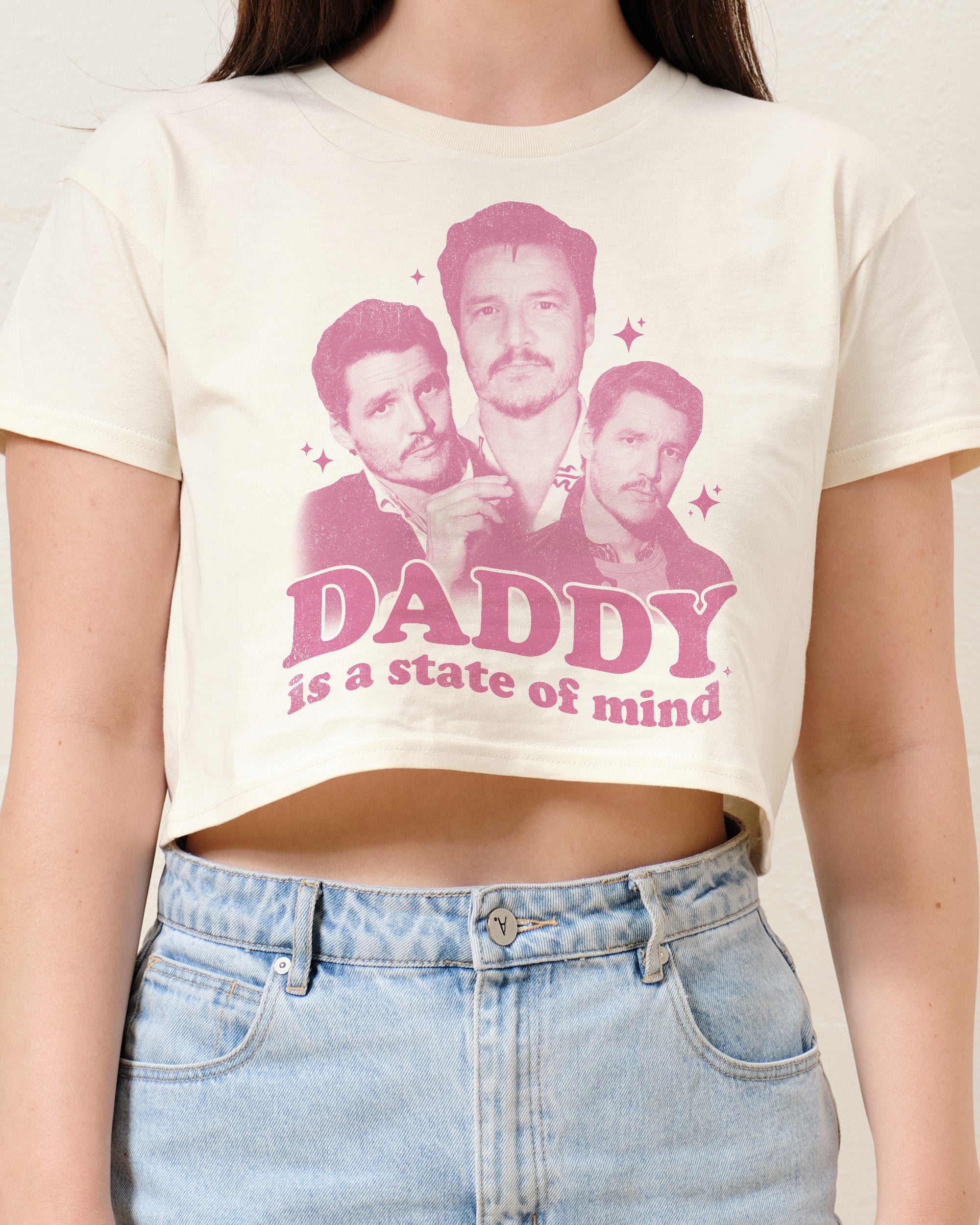 Daddy Is a State of Mind Crop Tee