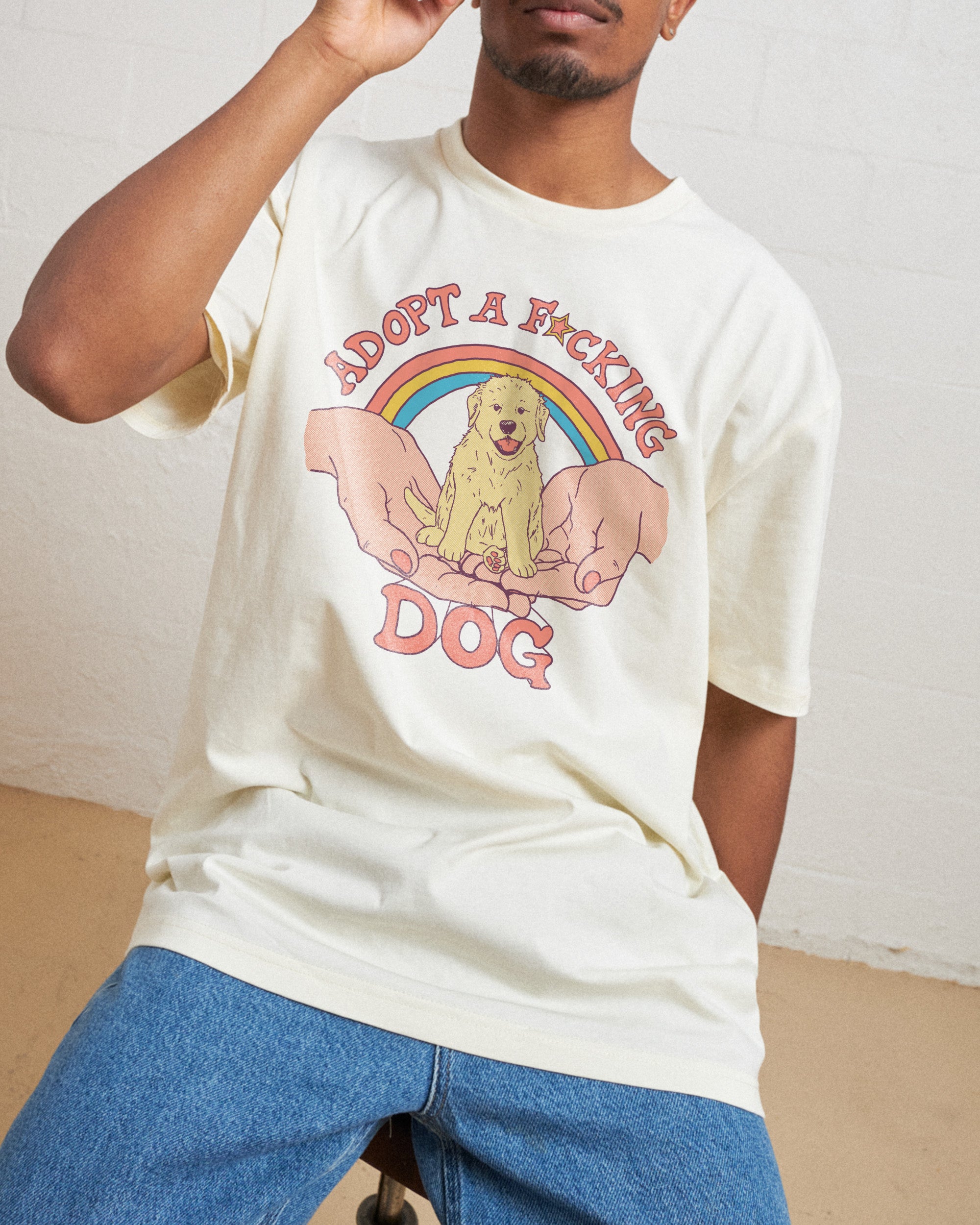 Adopt a F-cking Dog T-Shirt