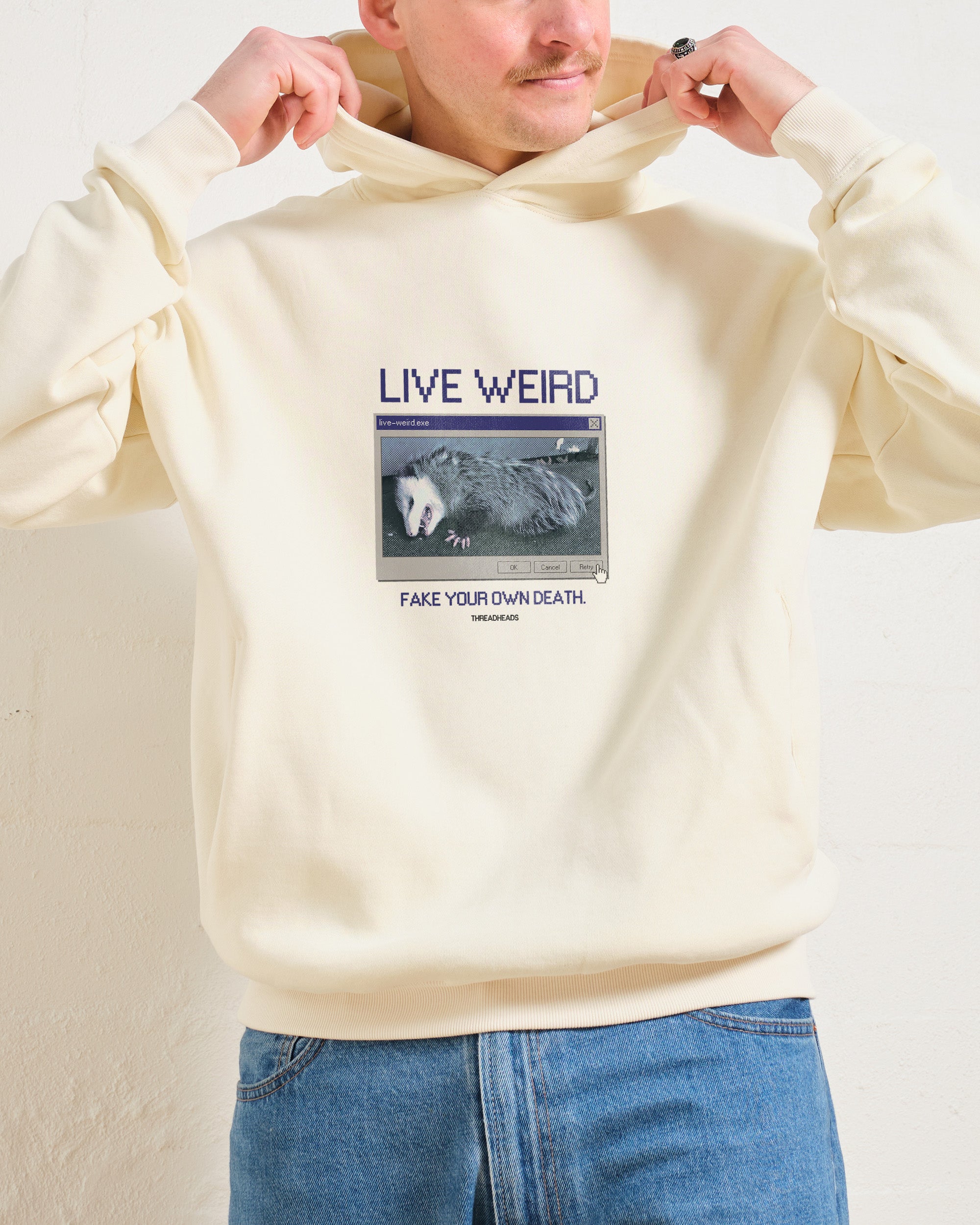 Live Weird, Fake Your Own Death Sweatshirt Australia Online