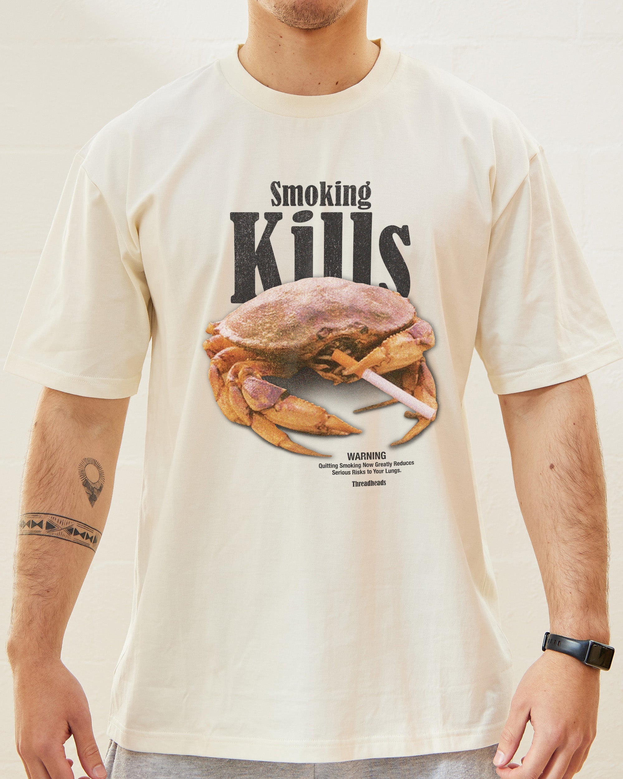 Smoking Kills T-Shirt Australia Online Natural