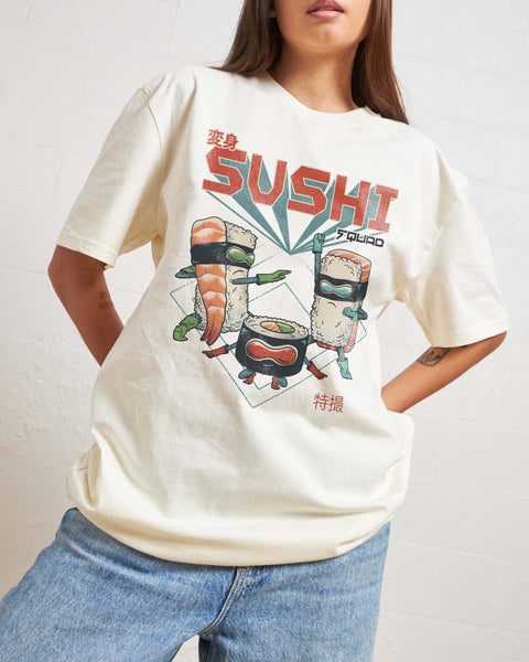 Sushi Squad T-Shirt | Designed by Vincent Trinidad Art